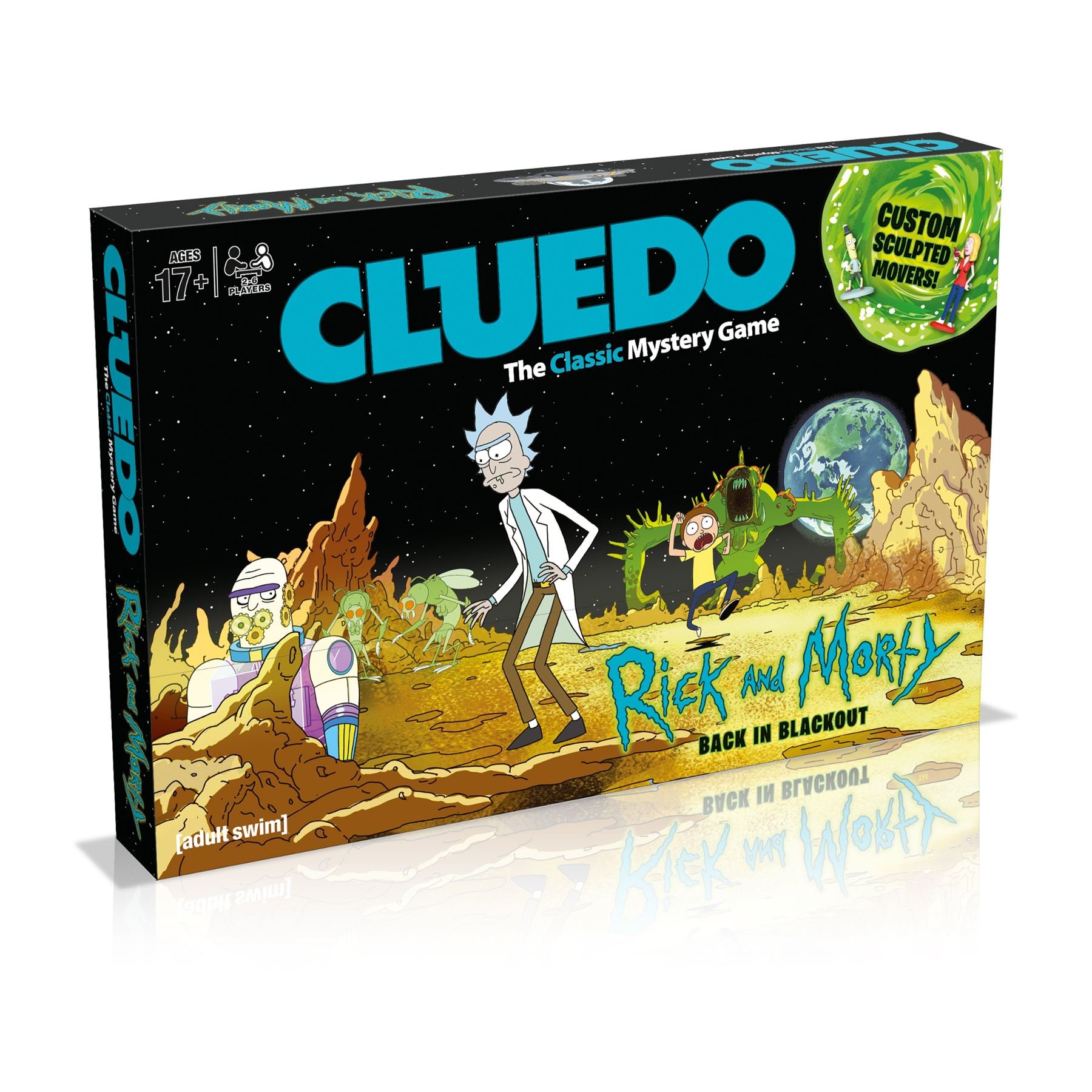 Cluedo 3210 Rick & Morty Board Game