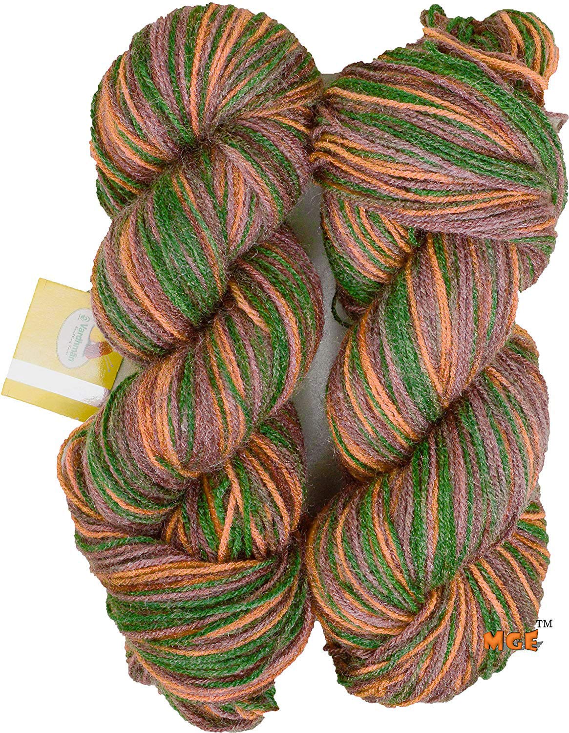 Oswal Knitting Yarn Wool, Multi Berry 300 gm Woolen Crochet Yarn Thread. Best Used with Knitting Needles, Crochet Needles. Vardhman Wool Yarn for Knitting. Best Woolen Thread.