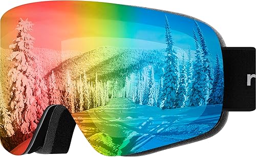 Retrospec Unisex-Adult Flume Ski Goggles & Snowboard GogglesSnow Goggles