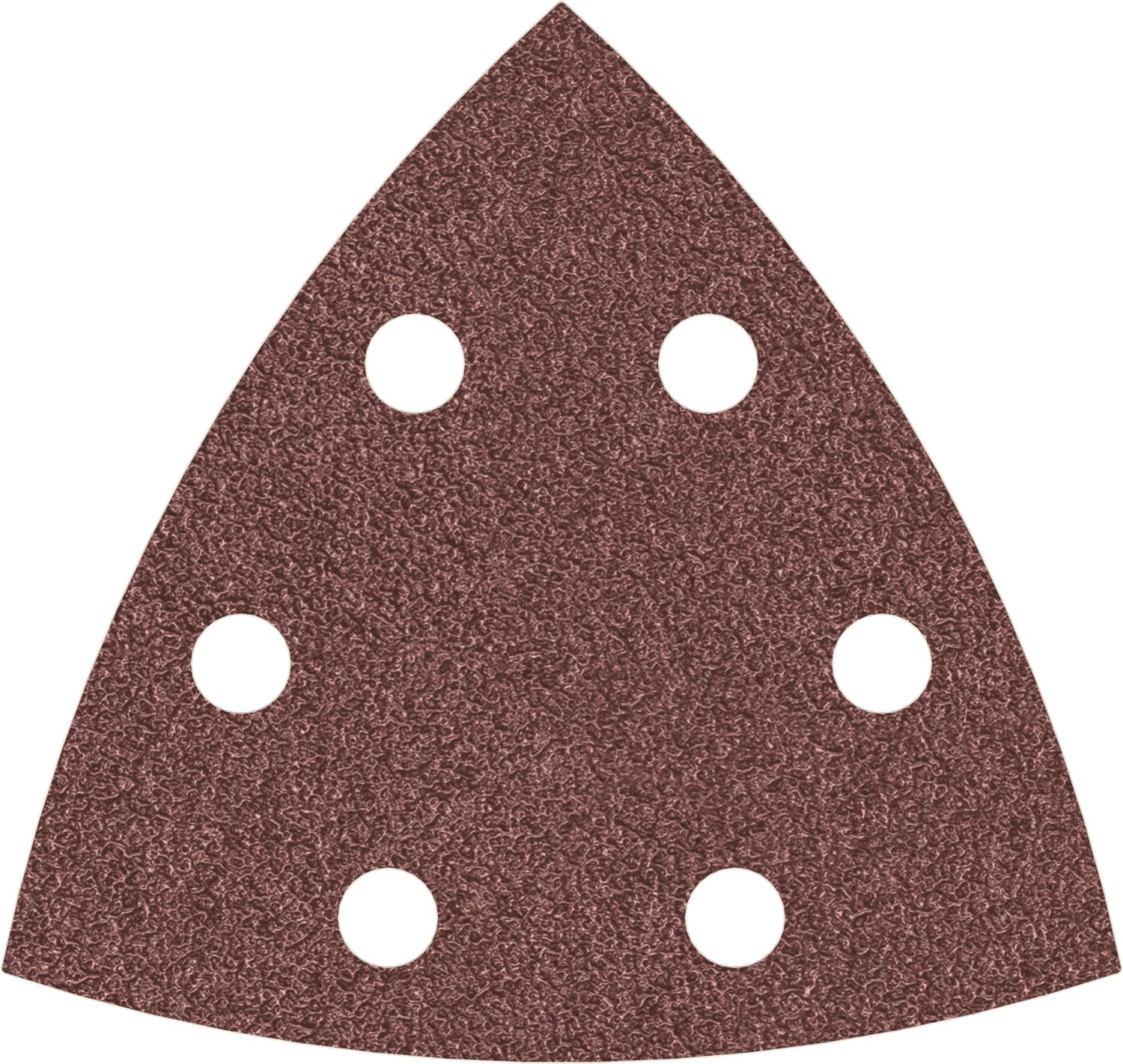 Bosch 5x PRO Paint on Wood and Hardwood F460 Sanding Sheet for Multitools (for Paint on wood, Hardwood, Ø 93x93 mm, Grit 40, Professional Accessory Multitool, Delta Sander)