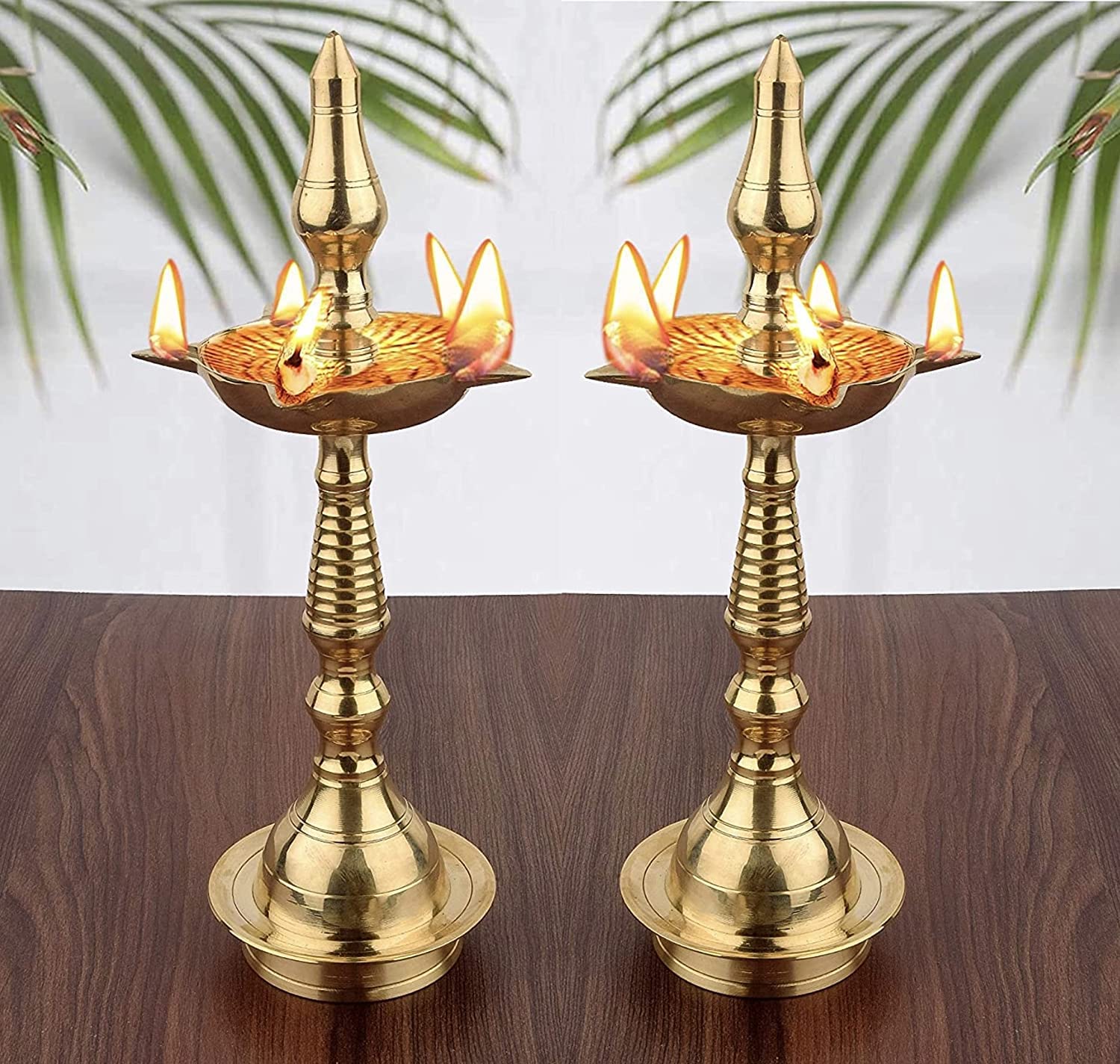 Brass Gallery Brass Diwali Puja Oil Diya Kashi Samayi, Height 12 Inch (Kashi Samai Diya, Height 12 Inch) (Fancy Samayi, Height 12 Inch) (B0BZ1N89LJ) Amazon Price History, Amazon Price Tracker