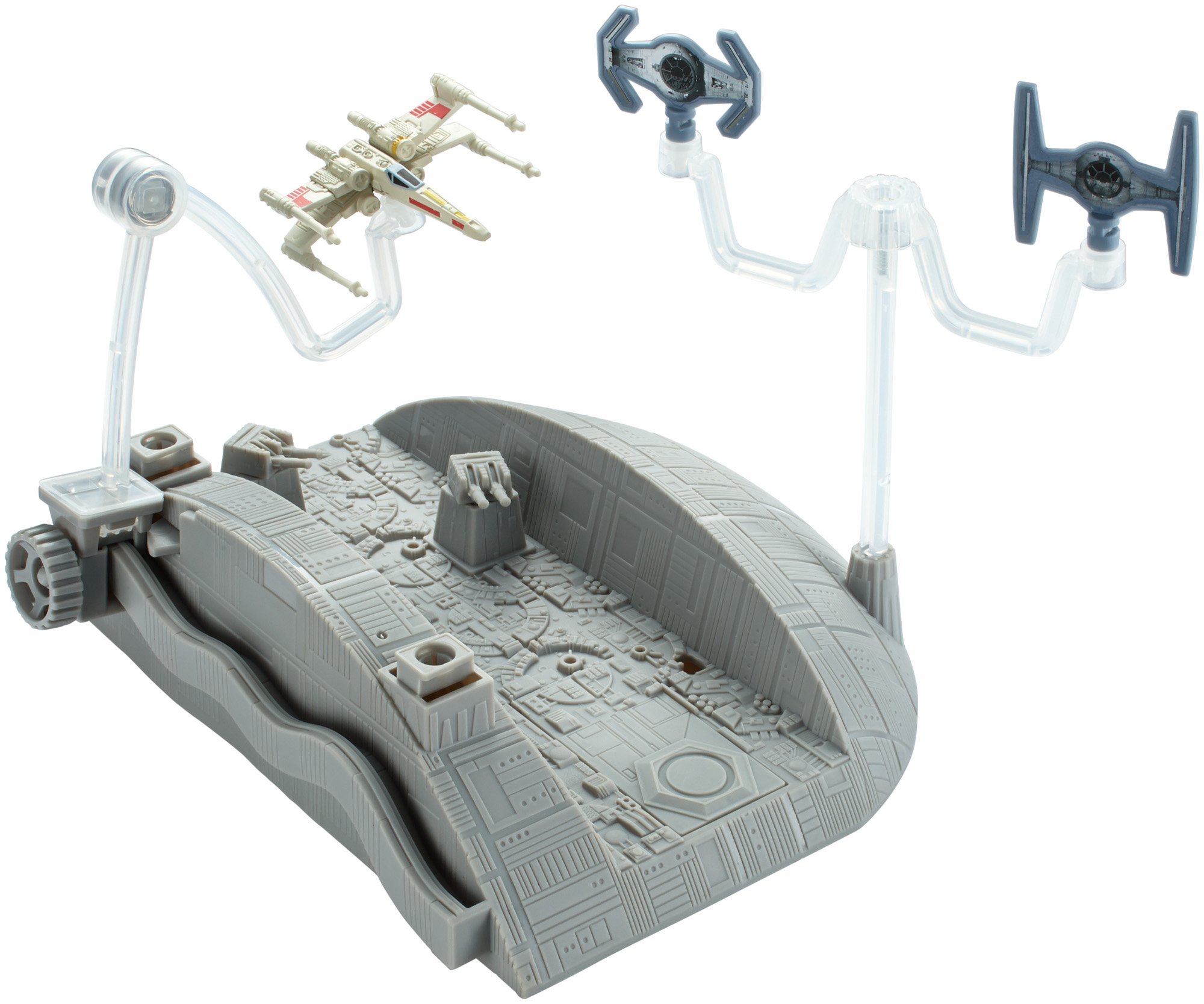 Amazon.com: Hot Wheels Boys Star Wars Death Star Trench Run Play Set : Toys  \u0026 Games