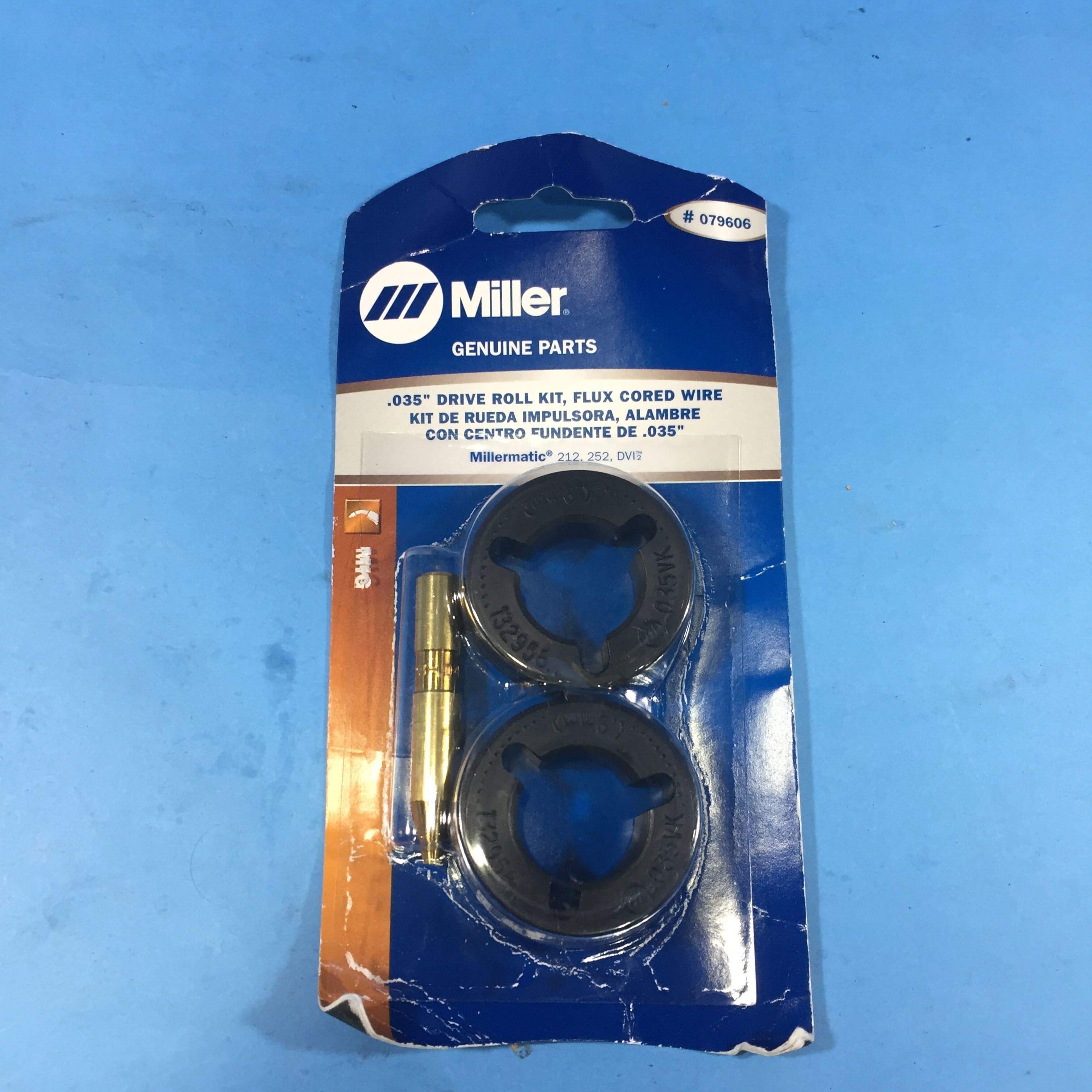 Miller Electric Drive Roll Kit,V-Knurl (79606)