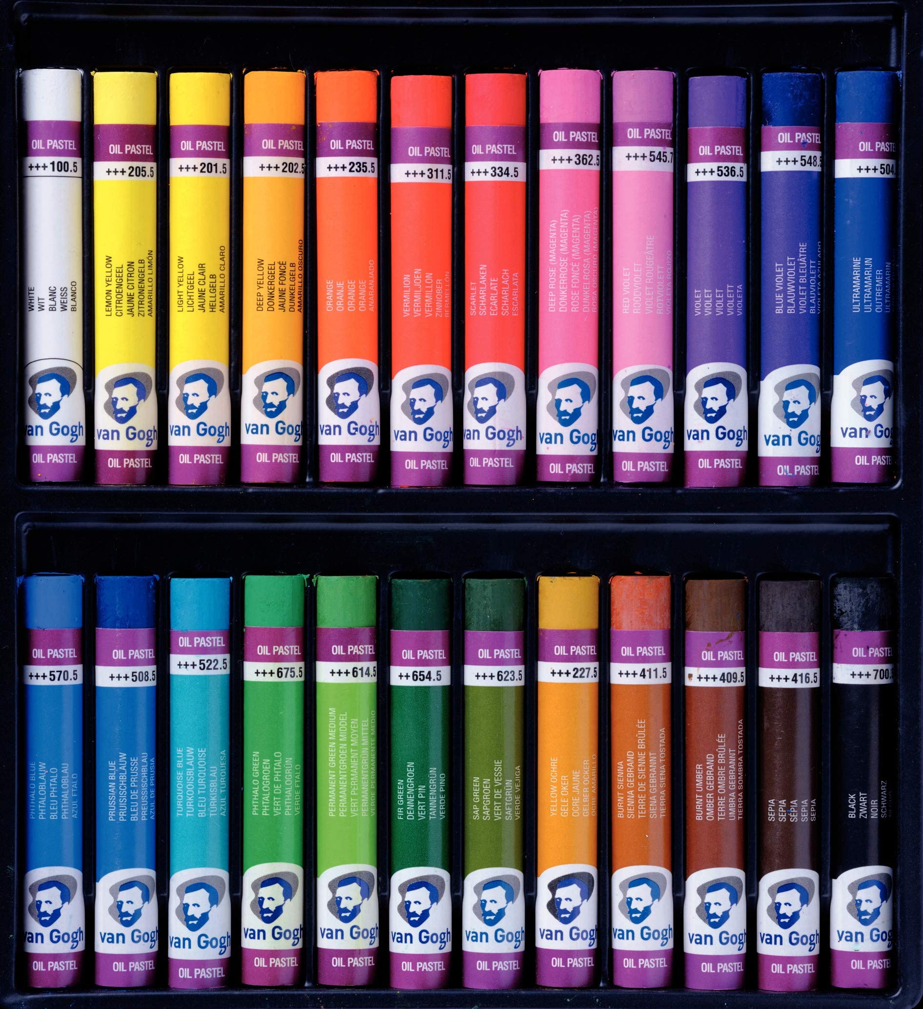 Amazon.com: Van Gogh Oil Pastels, General Selection, 24 Count