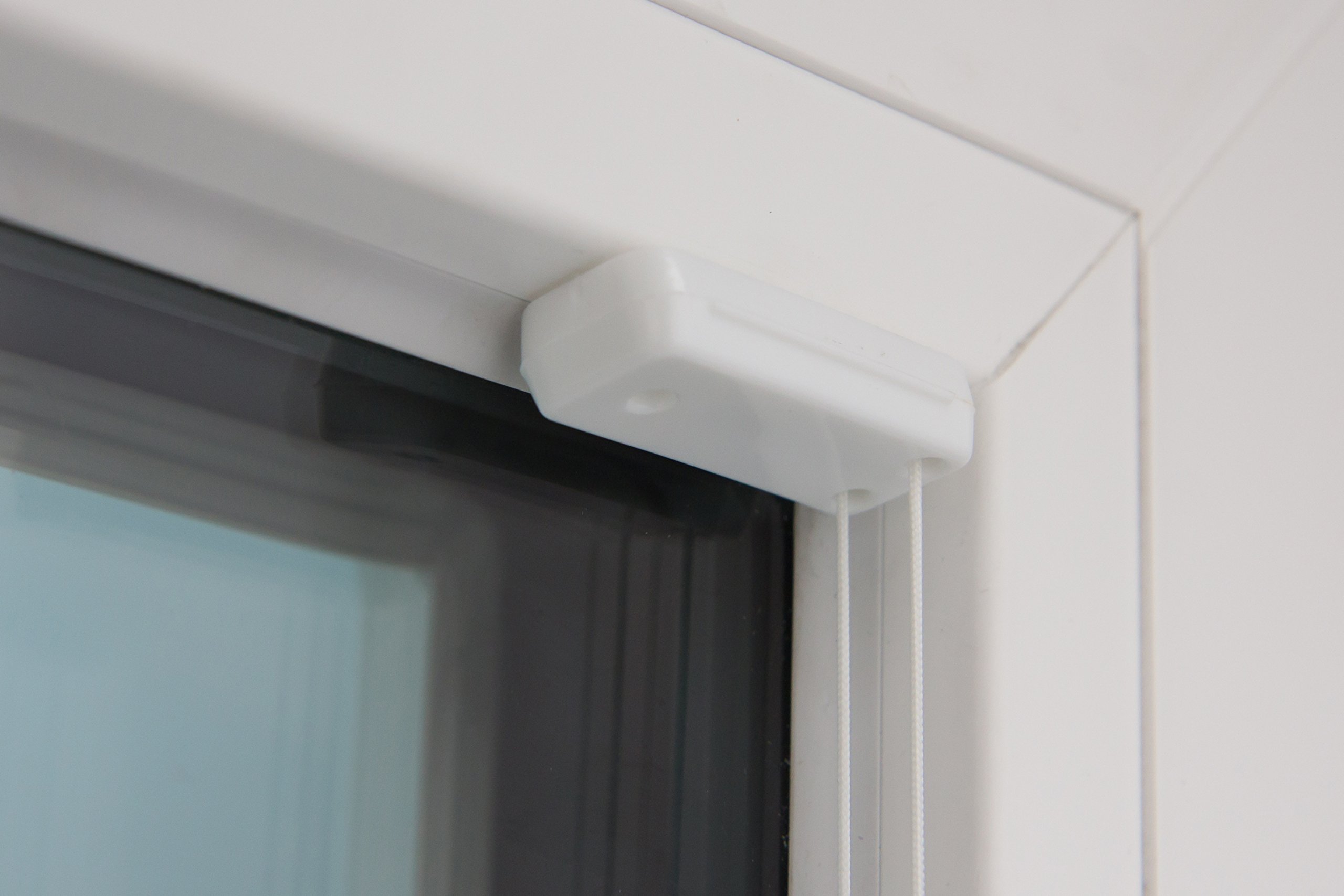 Plissee auf Maß Thermo für alle Fenster Montage in der Glasleiste Blickdicht mit Spannschuh Sonnenschutzrollo Dunkelgrau Breite: 91-100 cm, Höhe: 101-150 cm
