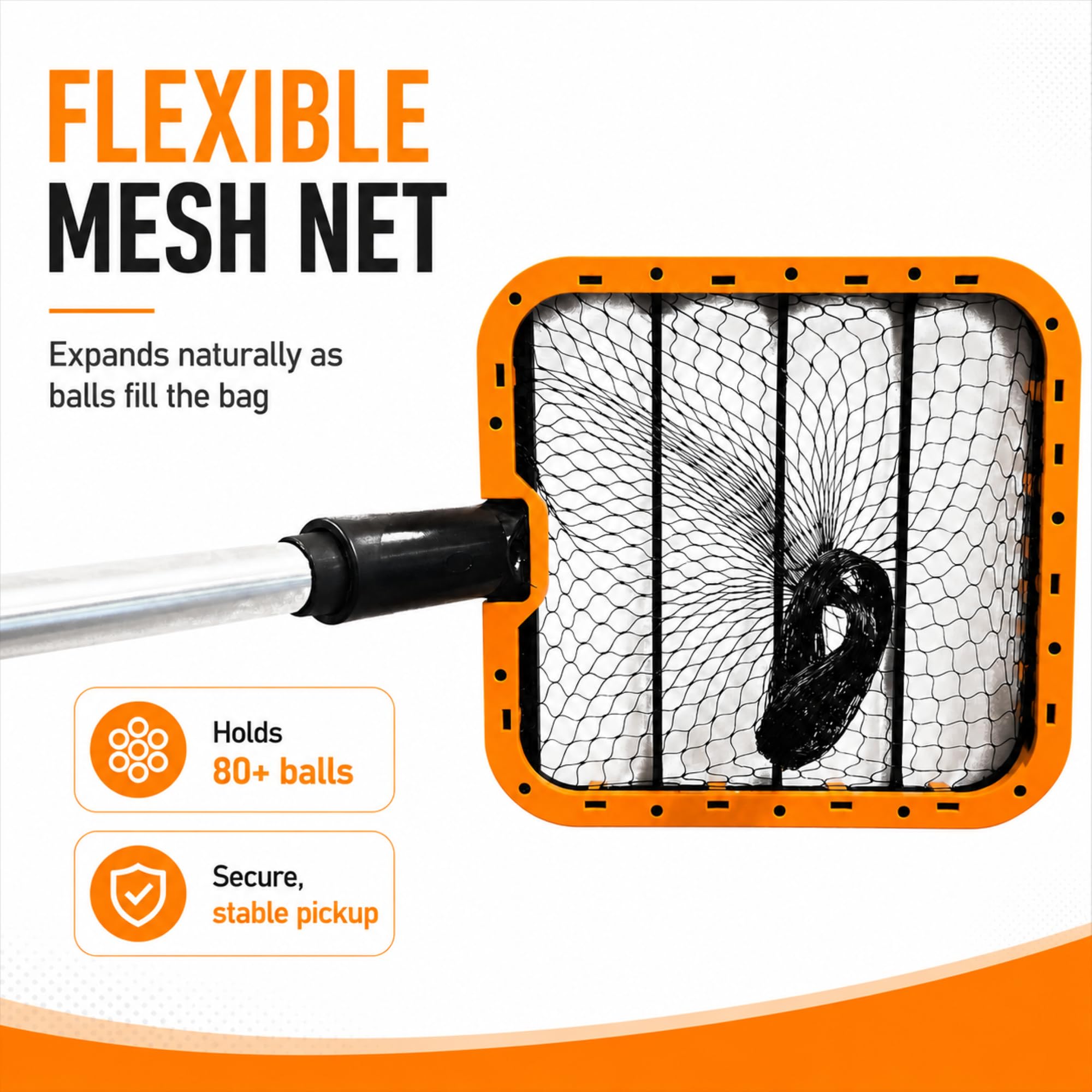 Pick 'N GO Outil de récupération Rapide et Efficace pour Le Tennis de Table et Le ping-Pong - Accessoire de Tennis de Table sûr et Facile à Utiliser pour Les Joueurs et Les entraîneurs