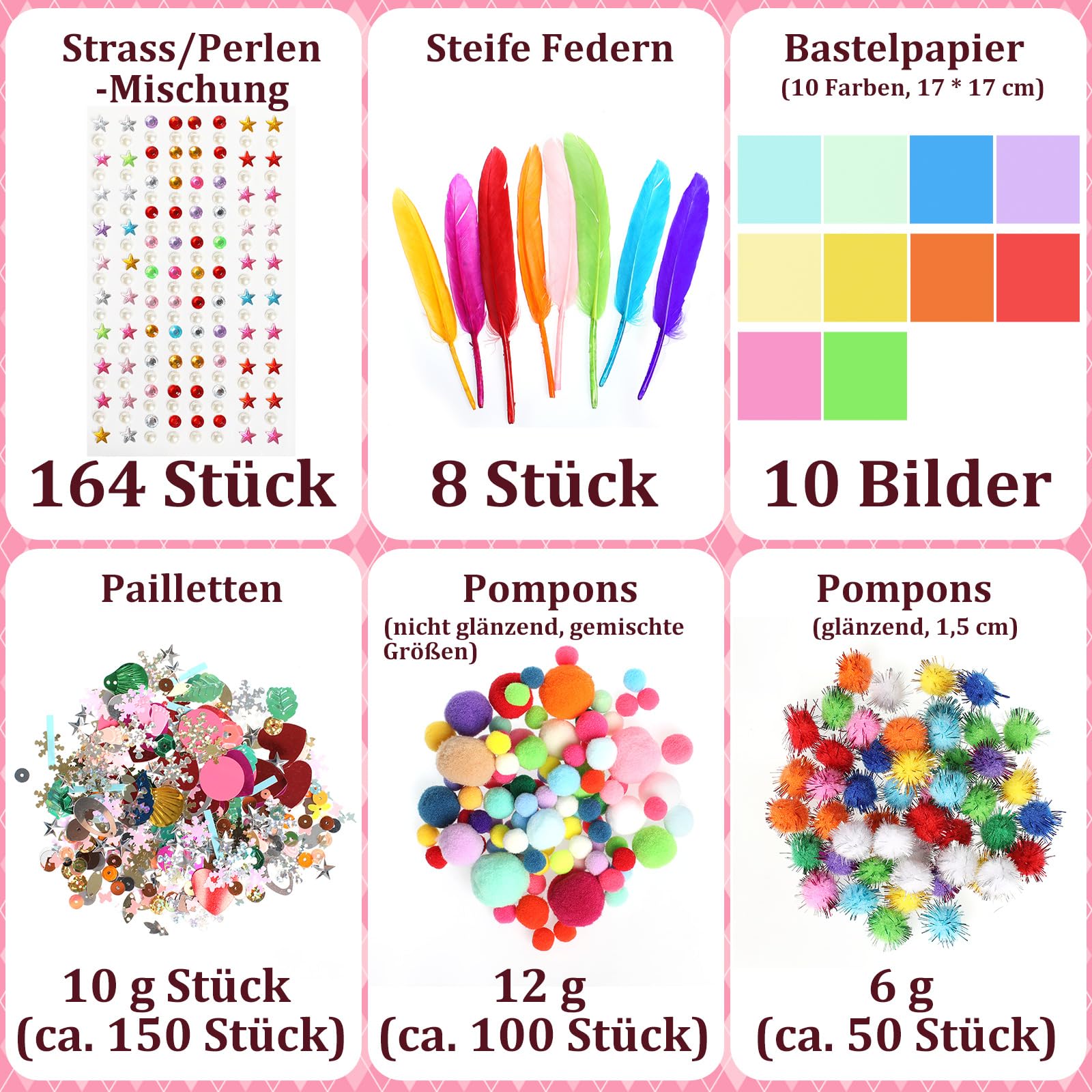 RISF 10 Piece Activites Manuelles Pour Enfants 3 4 5 6 Years Old, Kids DIY Animal Activités Manuelles Enfants, Bricolage Enfant Ideas Plate, Girls Boys Kids Birthday Back To School Gifts