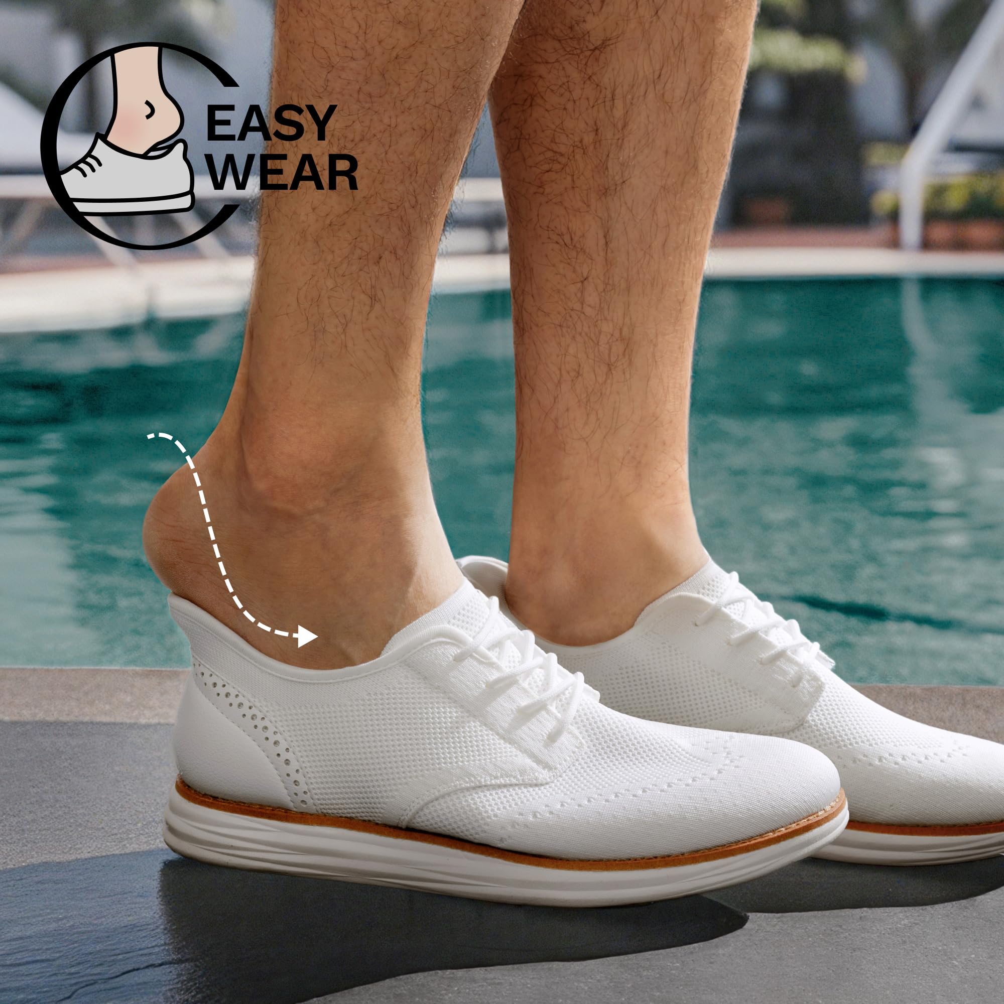 Bruno Marc Sneakers Eleganti Uomo in Mesh – Scarpe Casual Leggere Stringate Oxford Ideali per Camminare