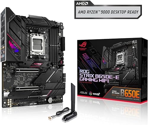 Miniatura 7 de ASUS ROG Strix B650E-E Gaming WiFi AM5 (LGA1718) Ryzen 7000 - Placa base para juegos (16+2 etapas de potencia, DDR5, 4X M.2 ranuras, PCIe 5.0, WiFi