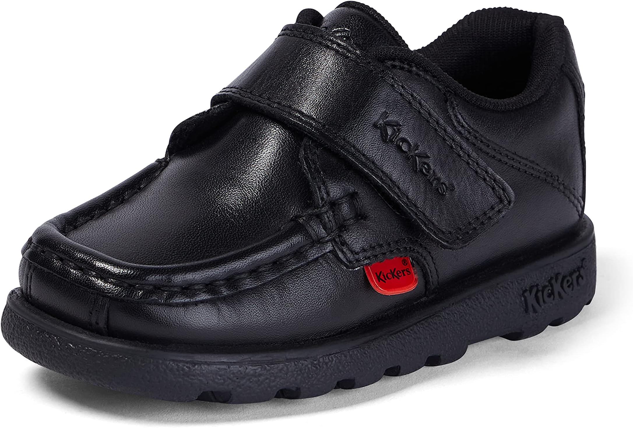 Fragma Strap Kids Moc Toe Shoes