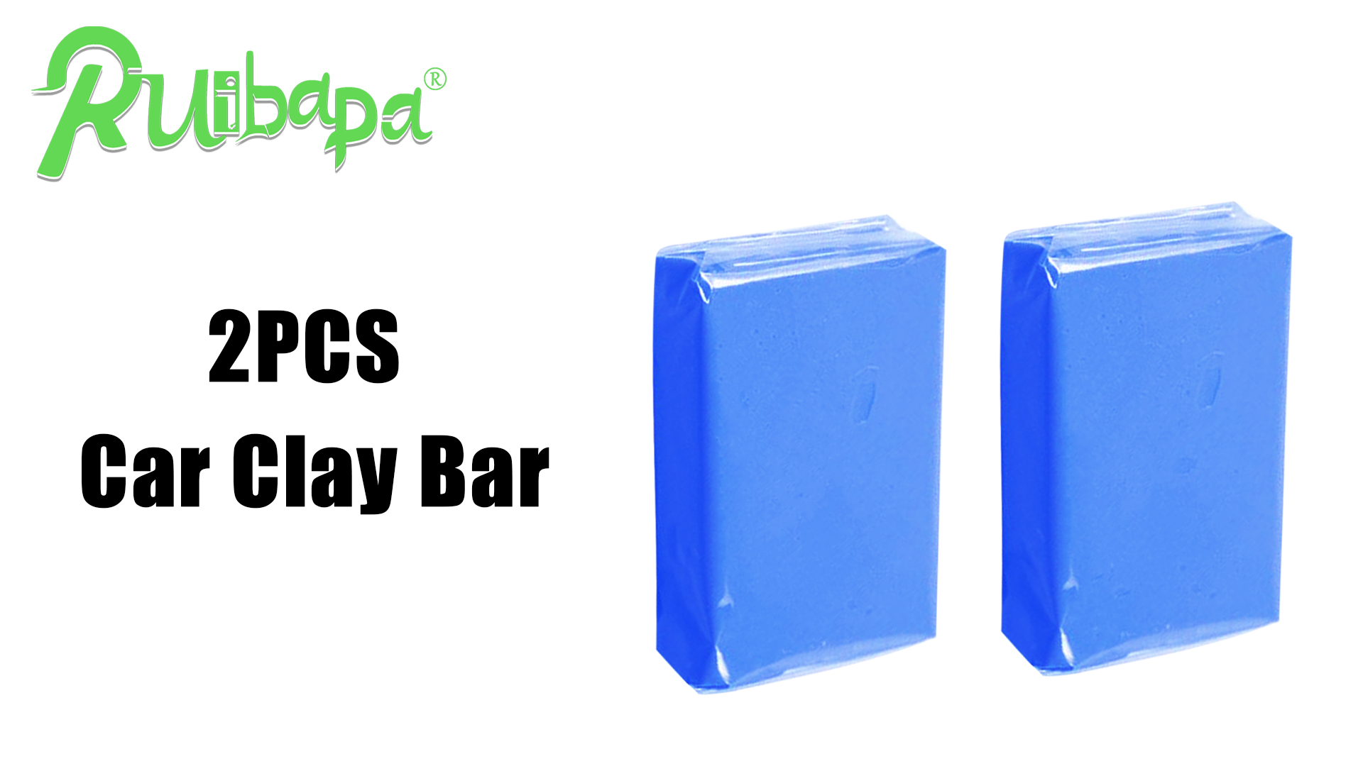 Amazon.com: Ruibapa 2 PCS Blue Car Clay Bar 100 g Auto Detailing