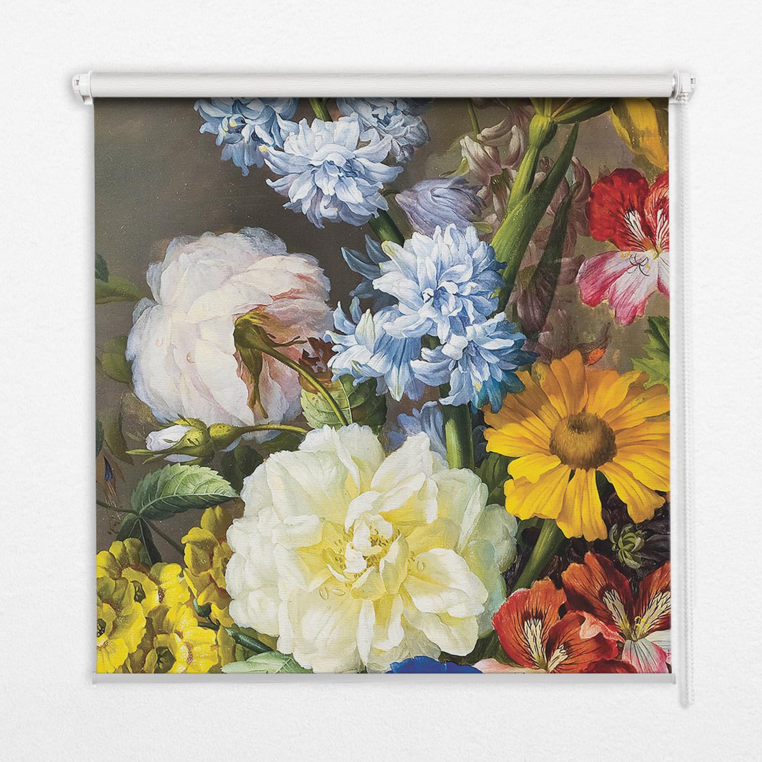 Store enrouleur motif fleurs Tulup créez une ambiance cosy de 60x180cm