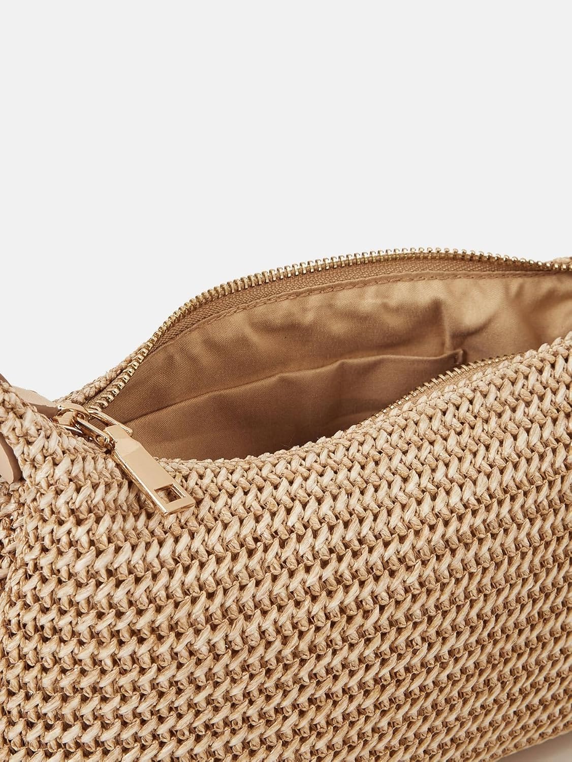 Verdusa Women's Straw Woven Shoulder Bag Tote Handbag Summer Beach Purse Vacation Bags