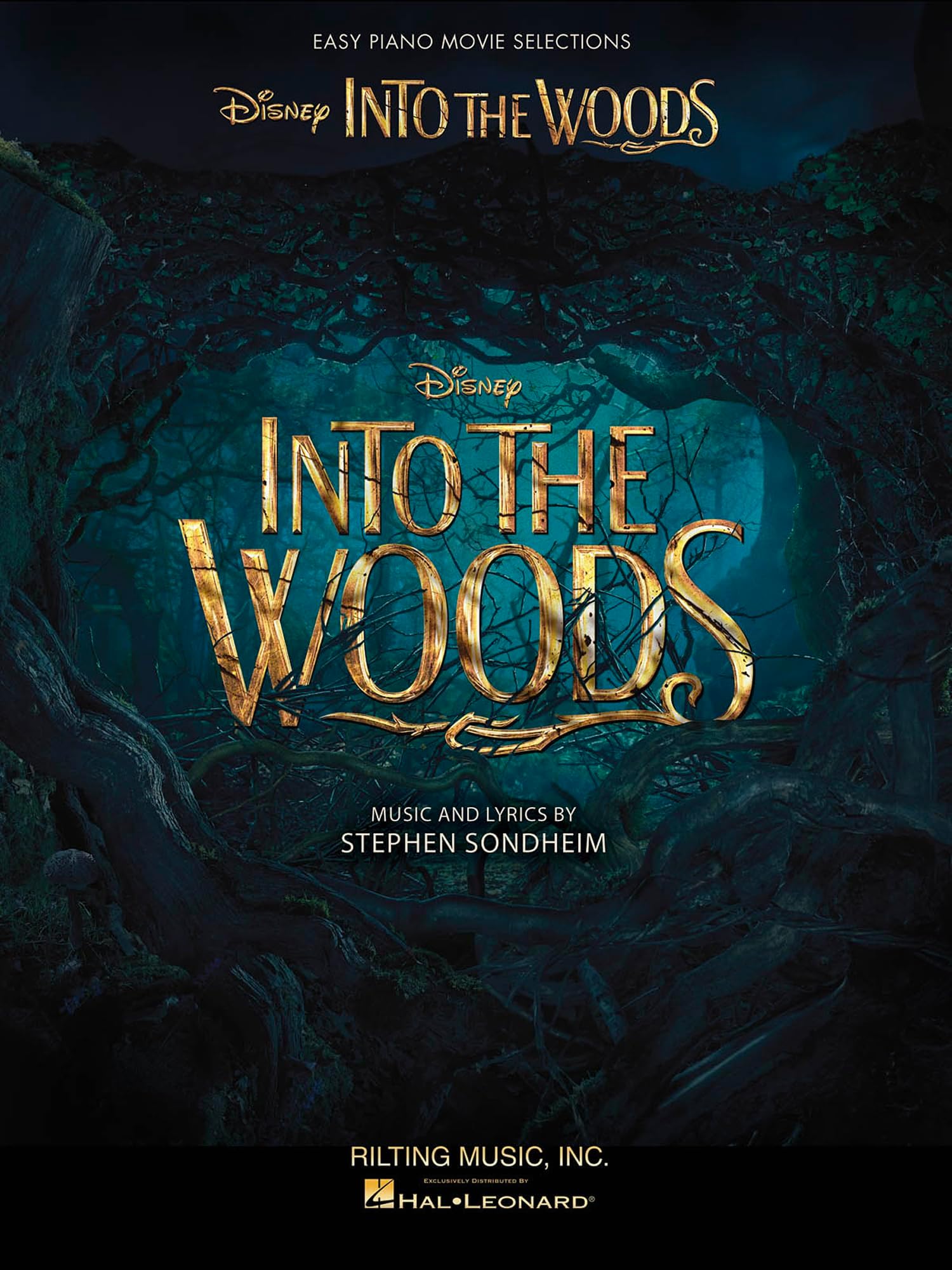 Into the Woods: Easy Piano Selections from the Disney Movie | Easy Piano Songbook from Disney Musical | Piano Sheet Music for Beginners and Intermediate Players | Vocal Selections for Broadway Fans