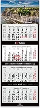 GEIGER-OFFICE 4-Monatskalender 2026 OSTSEE - Wandkalender 33 x 90 cm Großformat - Bürokalender mit tollem Bildmotiv - Geschenk für Ostsee-Fans - Made in Germany