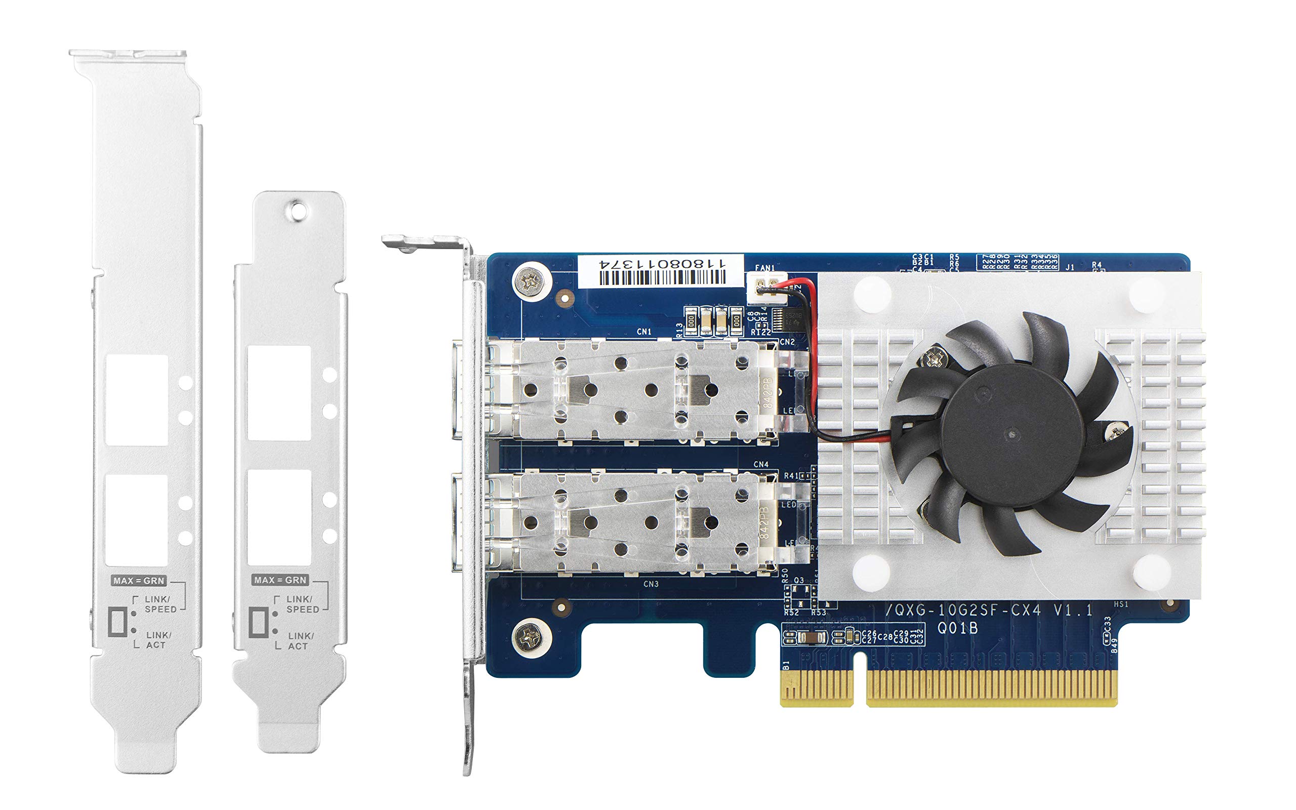 Amazon | QNAP (キューナップ) Mellanox 製 ConnectX-4 Lx