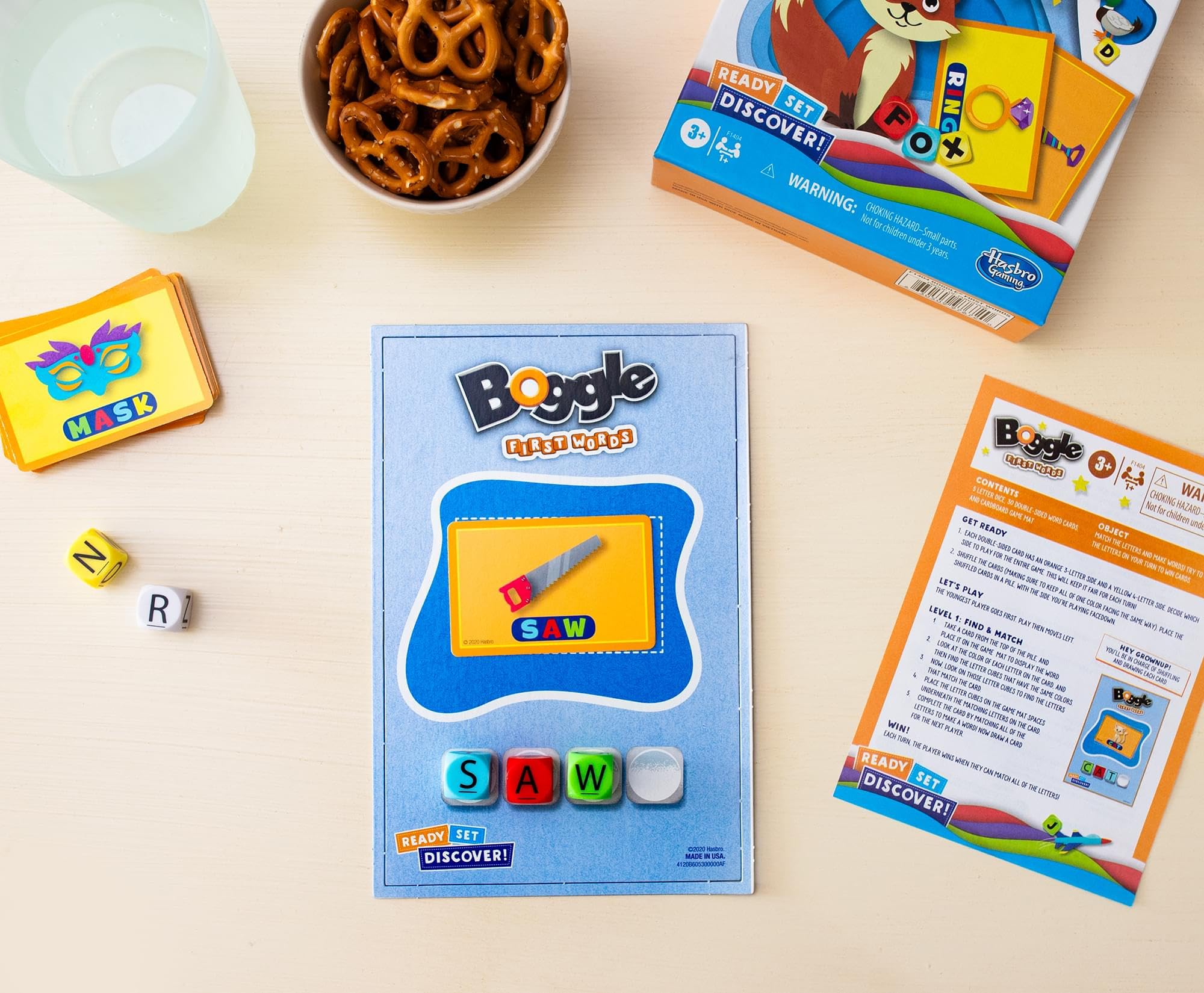 Boggle First Words Kid's Matching Card Game - Image 3