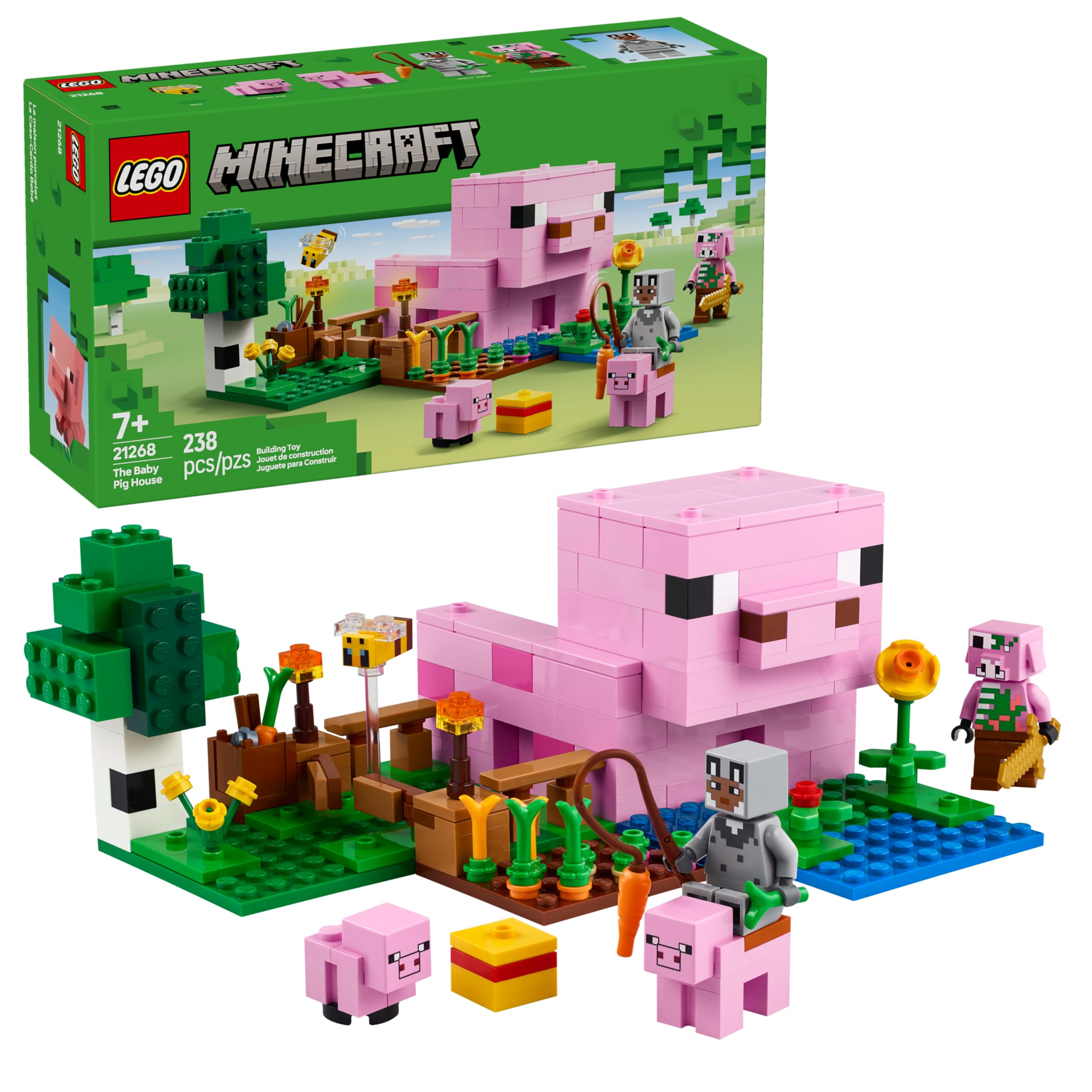 お宝ハウス LEGO Minecraft A Casa Porco Bebê 21268 | Amazon.com.br