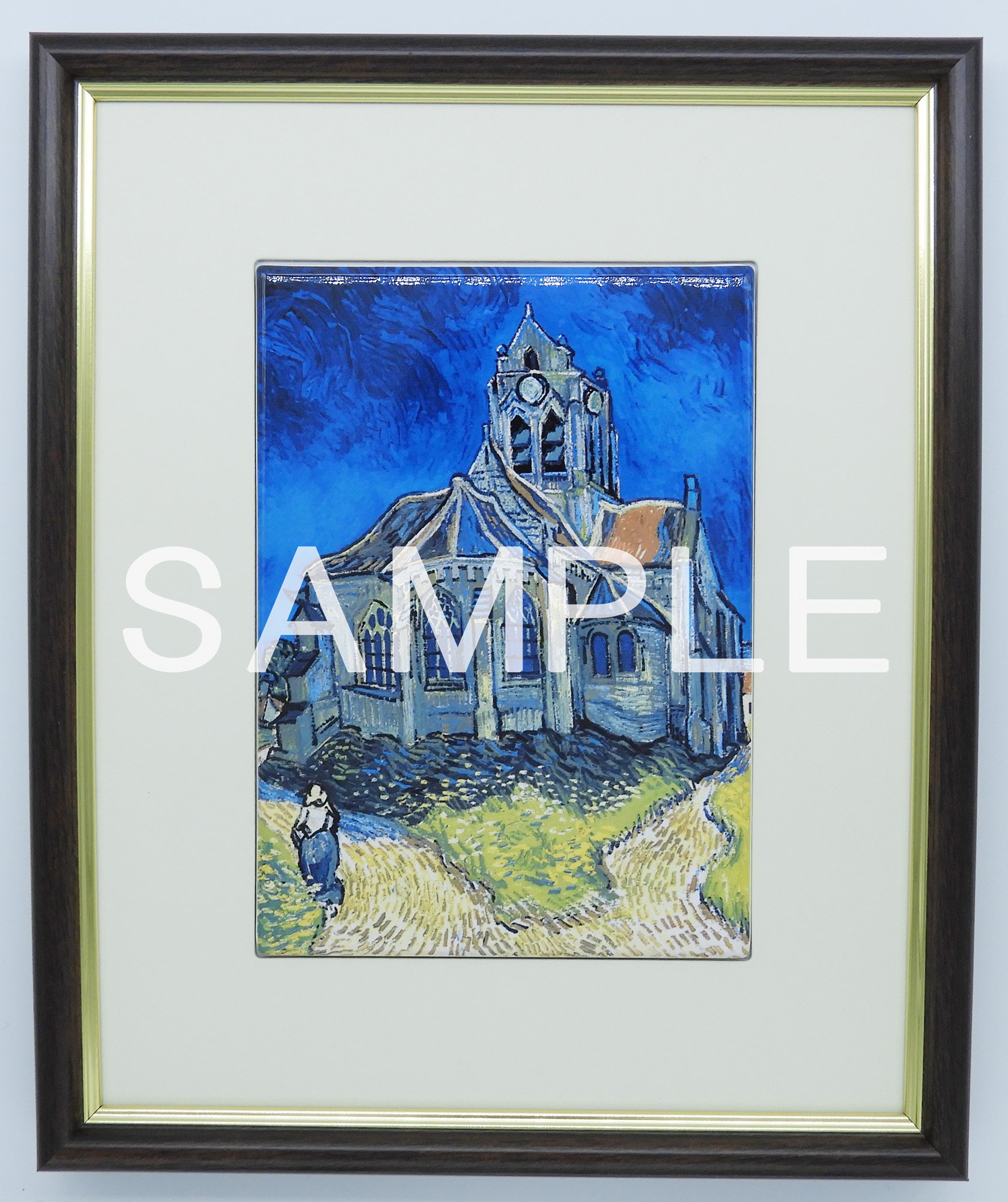 フィンセント・ファン・ゴッホ 油彩画 教会