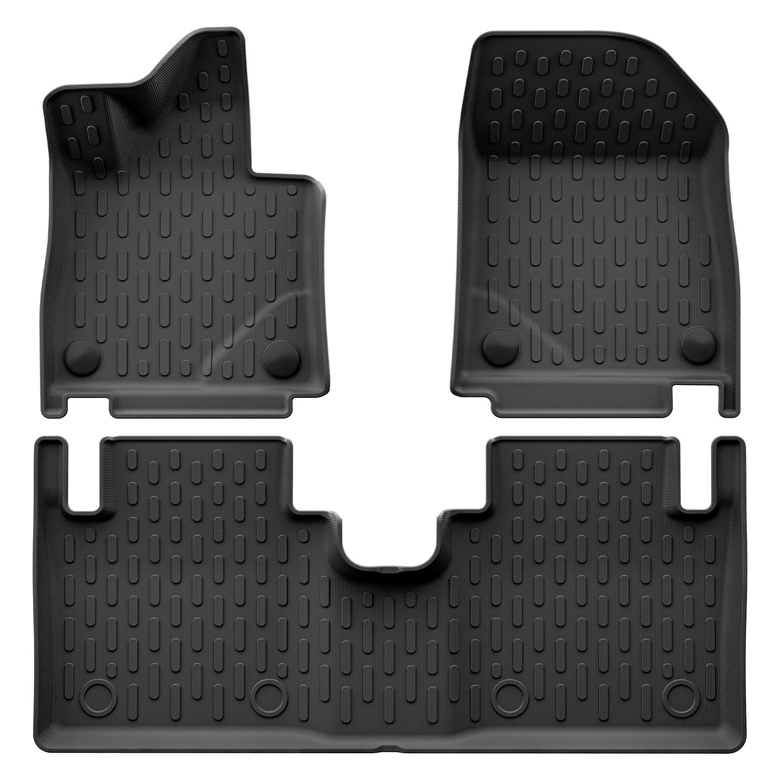 maty samochodowe Do Smarta #3 2023 2024 Smart3 | Dywaniki samochodowe Podkładki do bagażnika Akcesoria czarne(LHD 3PCS)