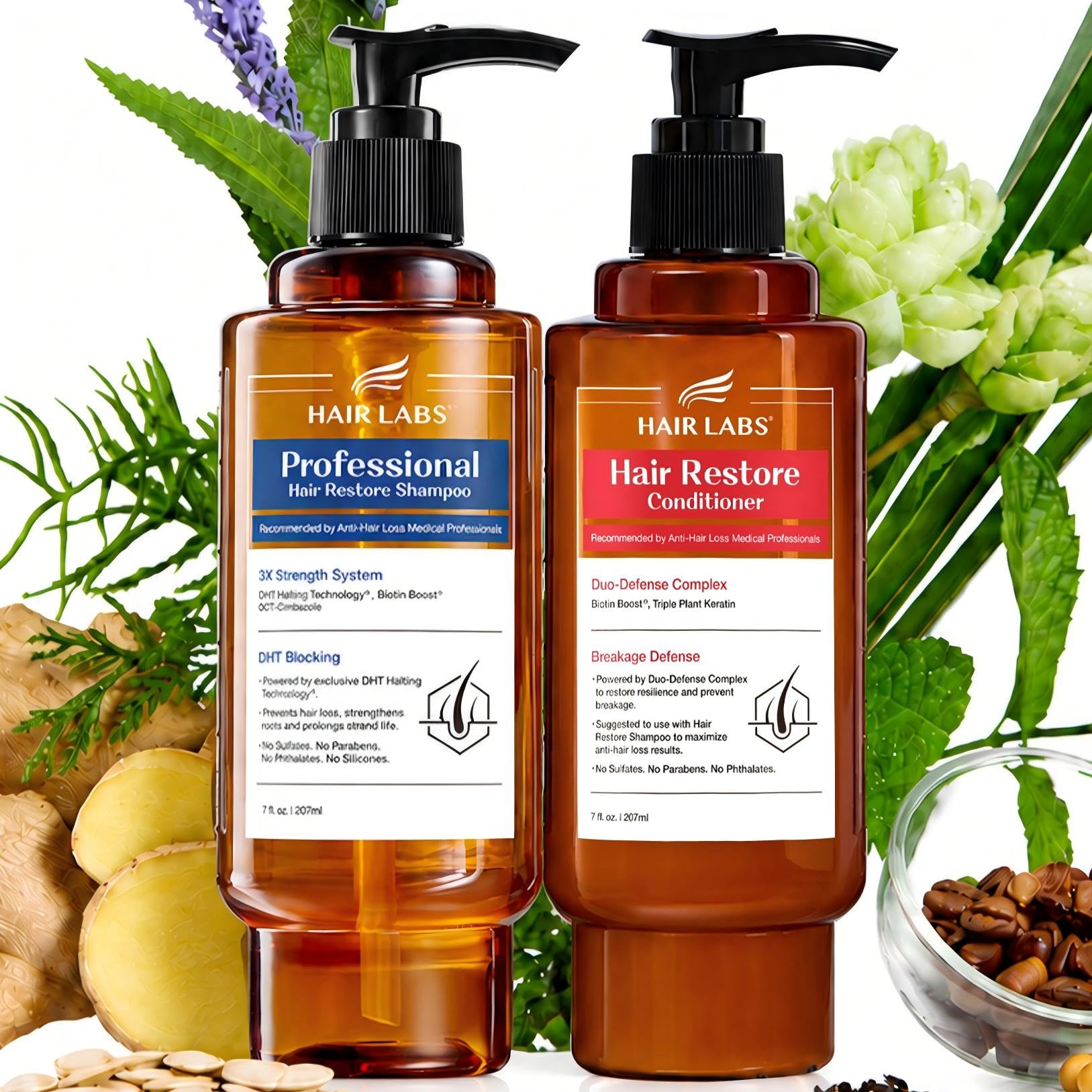 Amazon.com: Hair Labs Professional Strength Hair Restore Shampoo 7