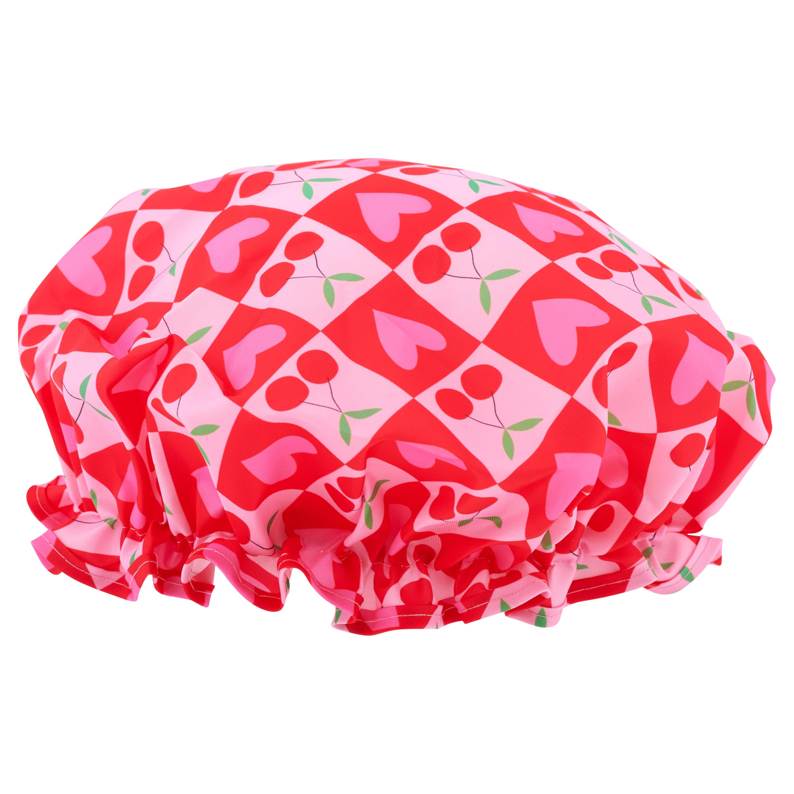 SMUG Shower Cap, Waterproof Shower Cap with Elastic Lining, Three Prints Available, Showers, Cooking, Spa Salon, Sleeping