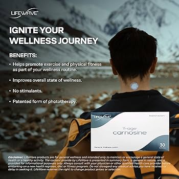 Lifewave Y-age Carnosine 3パッケージ Amazon.com: LifeWave Y-Age Carnosine Patches - Patented Form
