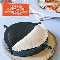 Vista 7 de Imusa Juego de prensa para empanadas – Fabricante de dumpling, molde de empanada de plástico y prensa de pastelería para pasteles rellenos