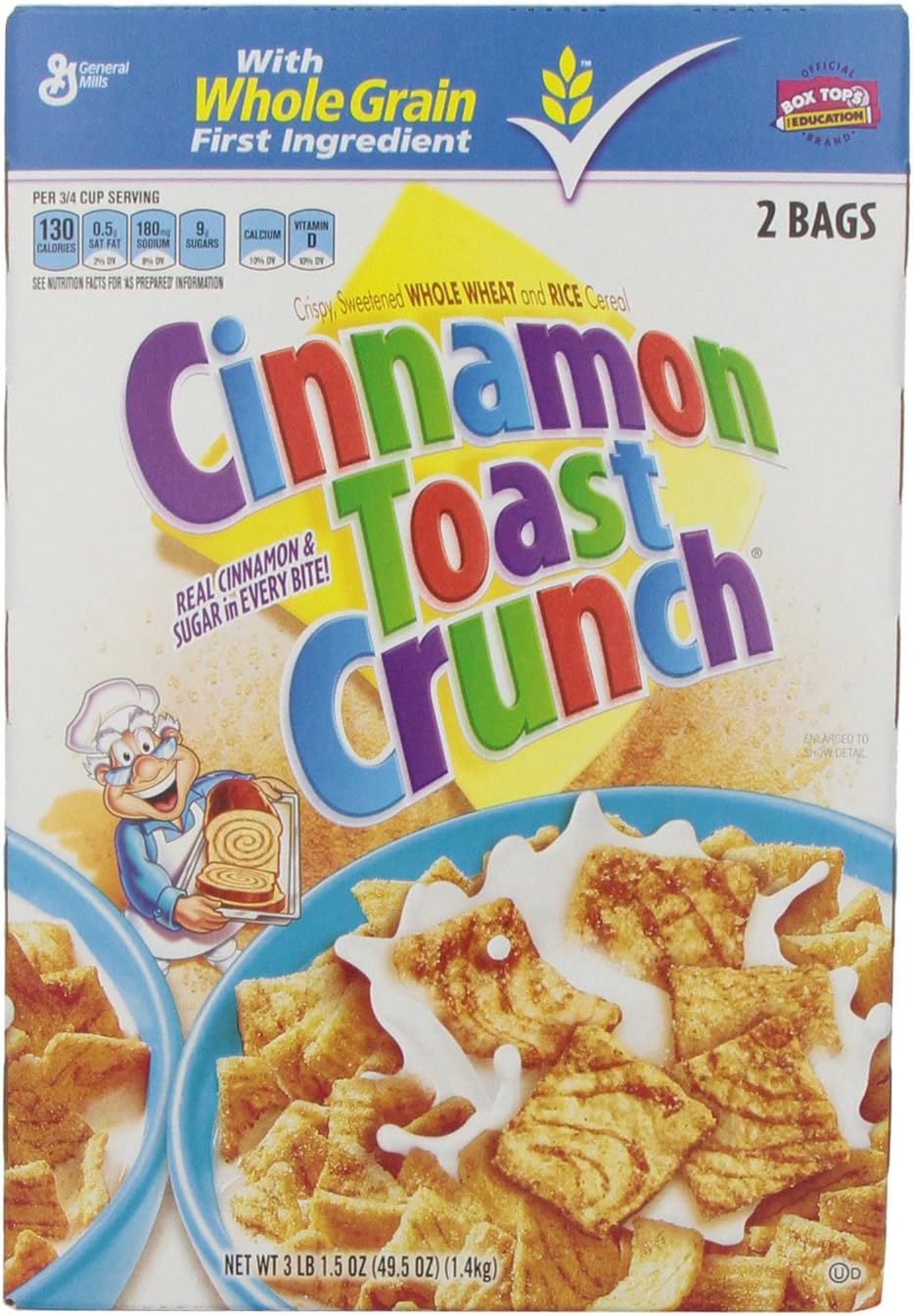 Cinnamon Toast Crunch - 49.5 oz. bag - 2 ct.