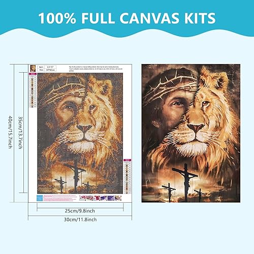 Miniatura 9 de SENQAO Kits de pintura de diamantes para adultos principiantes, taladro redondo completo, gema pájaros, flores, kit de arte de diamante, pintura de