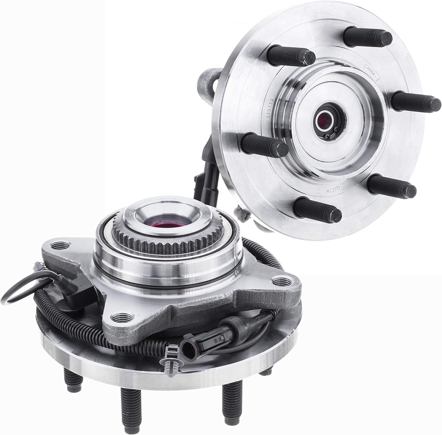 QJZ [2Pack] 515119 Front Driver and Passenger Side Wheel