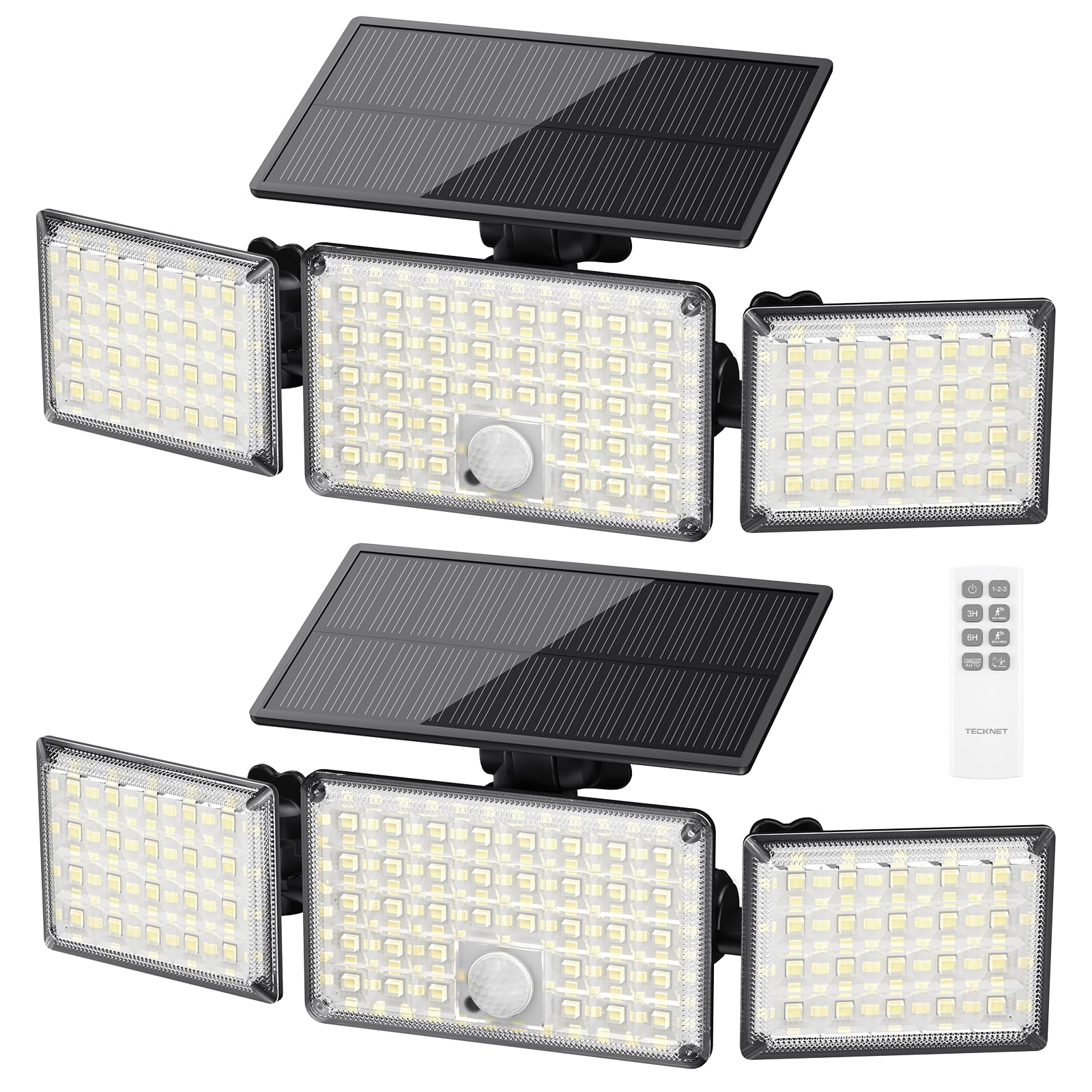 TECKNET Solar Lights Outdoor
