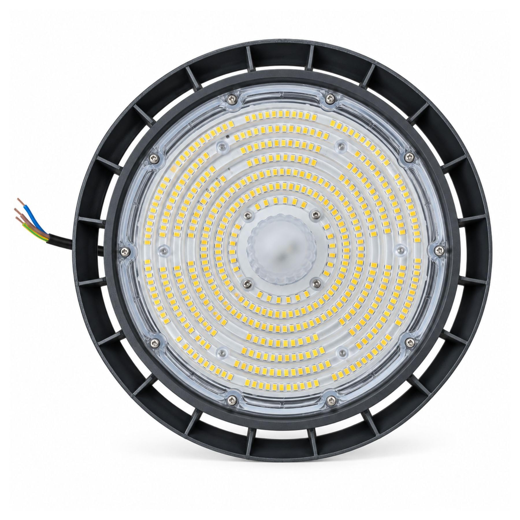 A2ZWORLD 2 Pezzi Faro LED Industriale UFO 150W CCT IP65, High Bay Rotondo