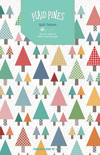 Edredón de pinos a cuadros de Lori Holt of Bee in My Bonnet