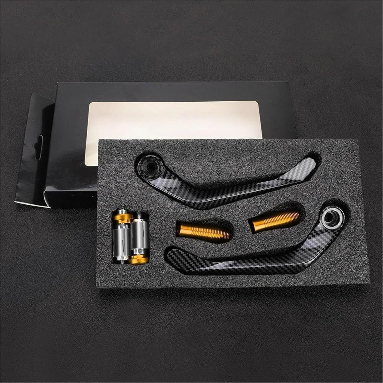 ハンドルバーキット オートバイ部品ハンドルバーハンドガードプロテクターブレーキクラッチレバーハンドガードに適合するカワサキ W800