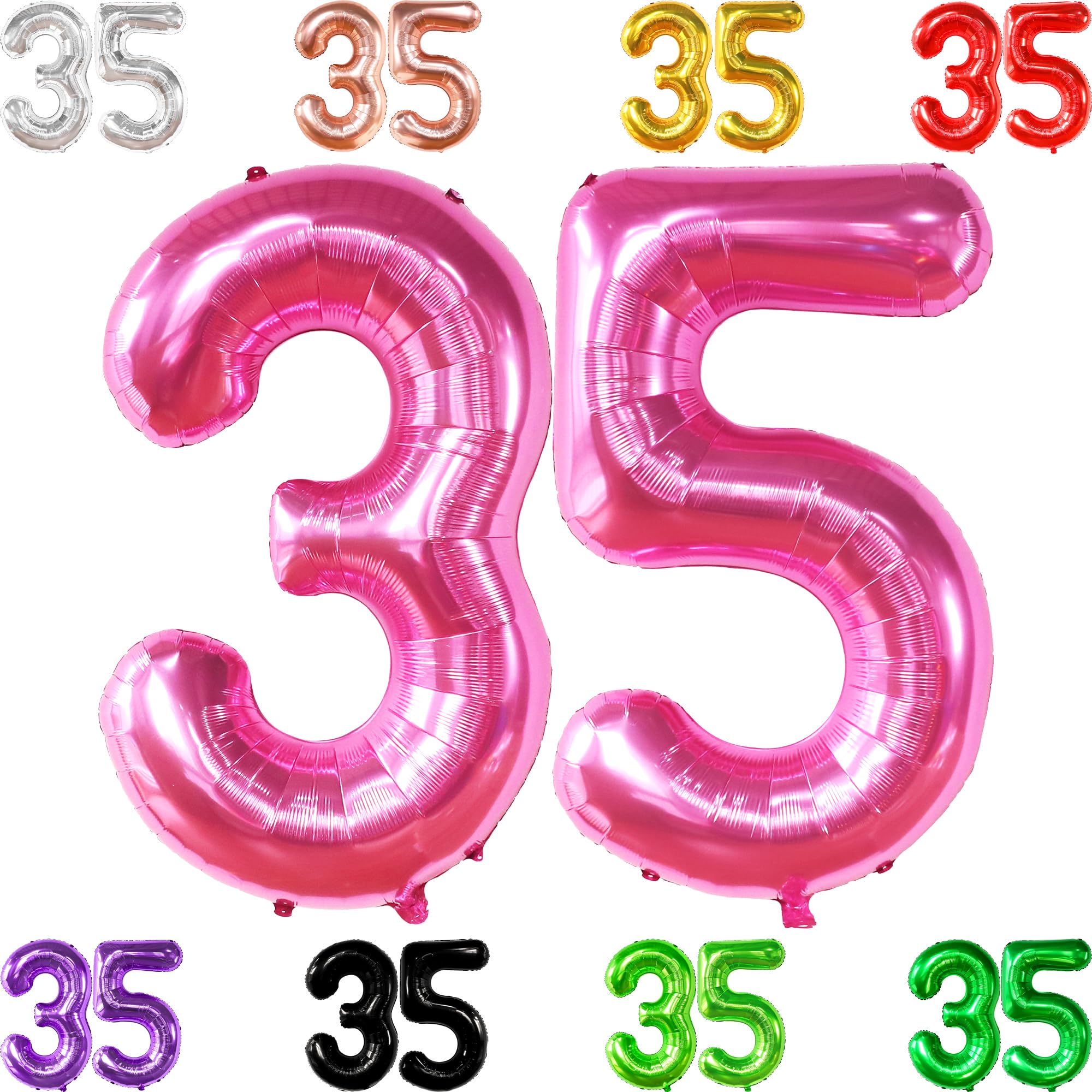 Amazon.com: KatchOn, Hot Pink 2-Piece 35th Birthday Balloon
