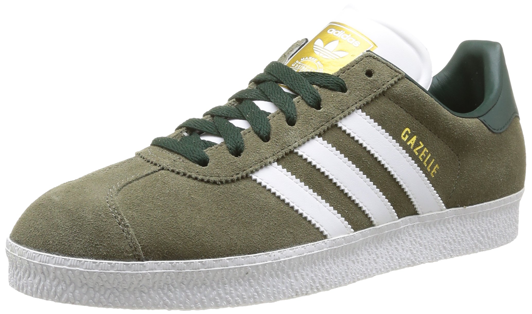 adidas gazelle silver green womens adidas Gazelle Shoes - Men's - Spring Yellow / Core Black / Gum
