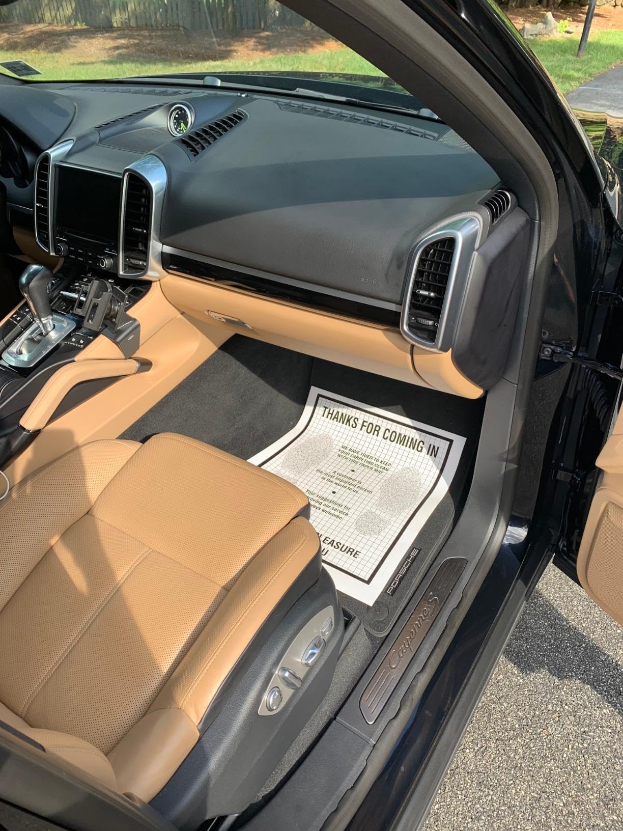 50Pcs Heavy Duty Disposable Auto Paper Floor Mats Automotive Mat Covers Protector Detailing Detail Wash Temporary Sticky 16 — view 4