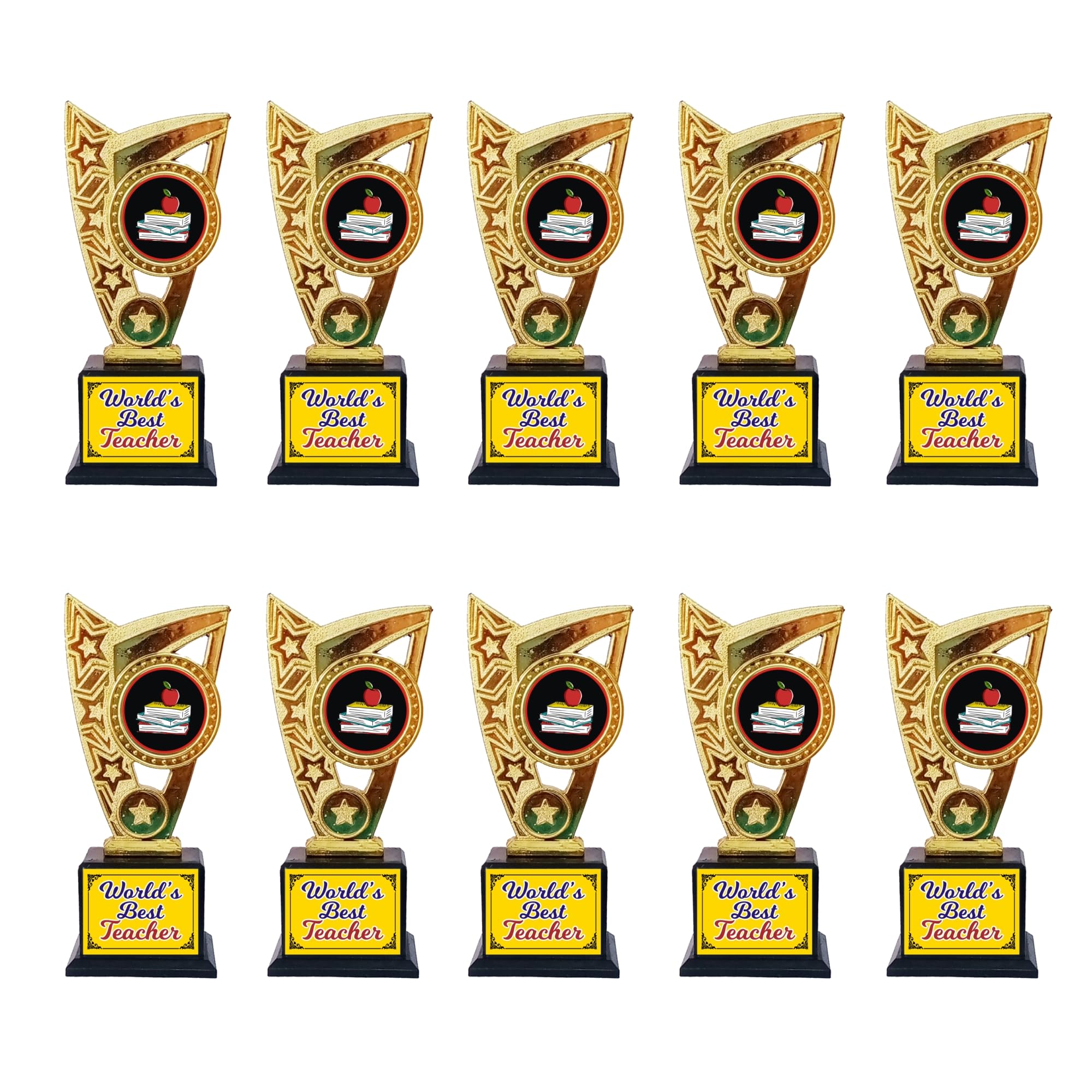 Gifts Bucket Teachers Day Gifts World's Best Teacher Trophy Award for Sir, Mam, Principal from Students (10)-picture-15