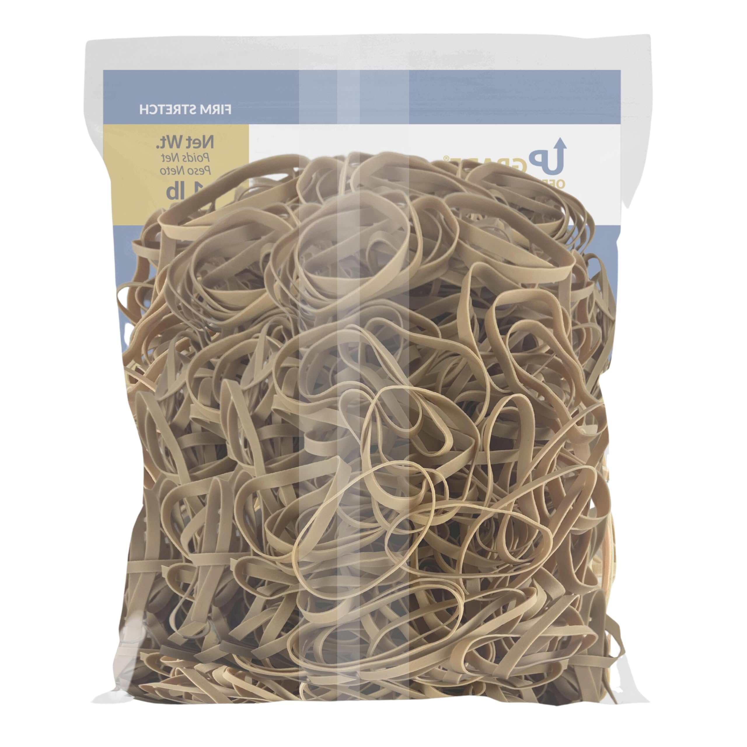 Ulepszone gumki do materiałów biurowych, rozmiar 64 (3-1/2 x 1/4), worek 0,5 kg, 20-pak, USA