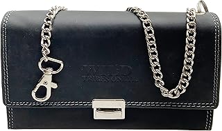 flevado Portefeuille de serveur professionnel stable et robuste en cuir unisexe avec 7 compartiments à billets