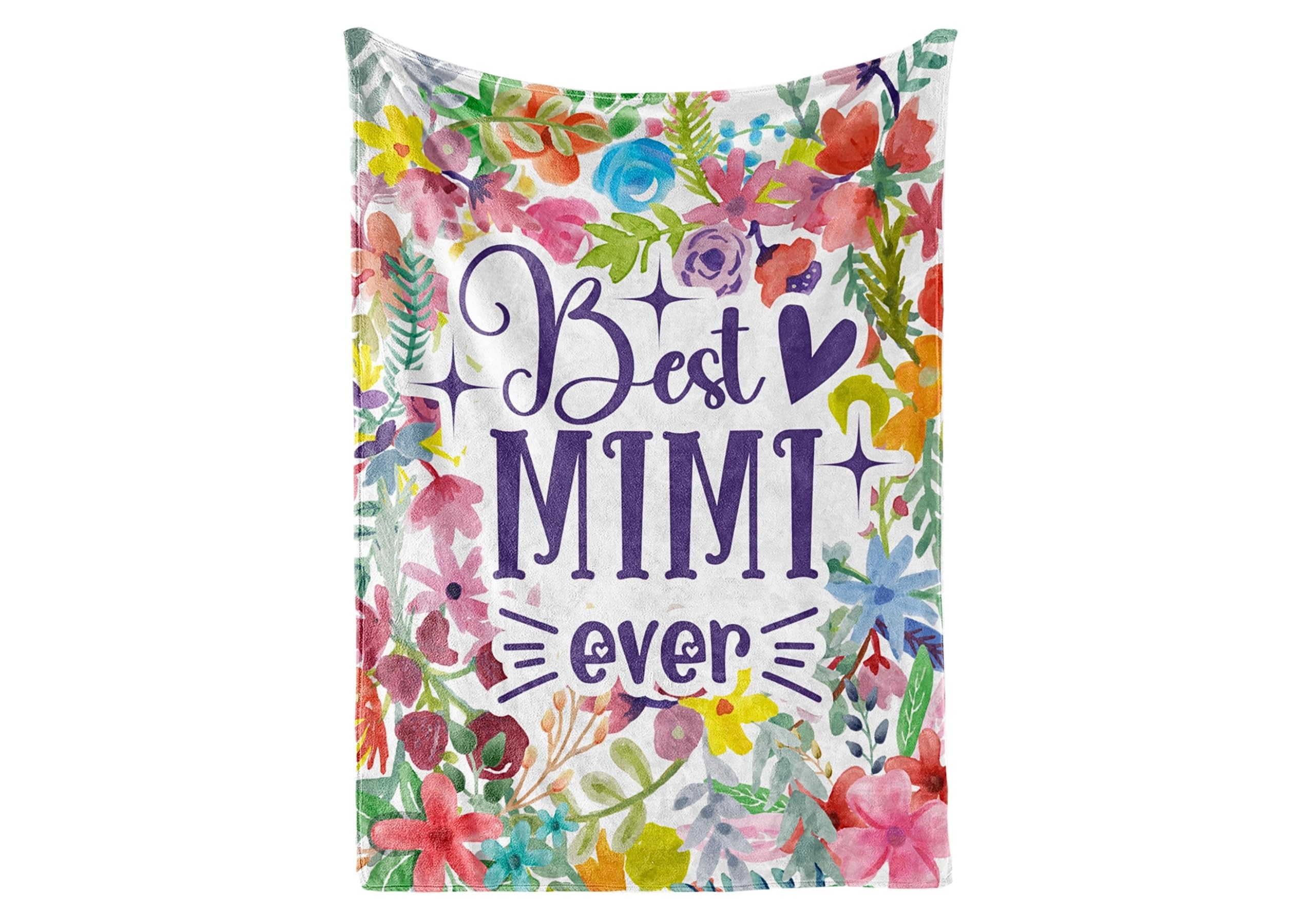 InnoBeta Mimi Flanelldecke – Geschenk Für Oma Mimi, 127x165 Cm, Weich & Kuschelig, Mit Spruch 'In A World Full Of Grandmas Be A Mimi'