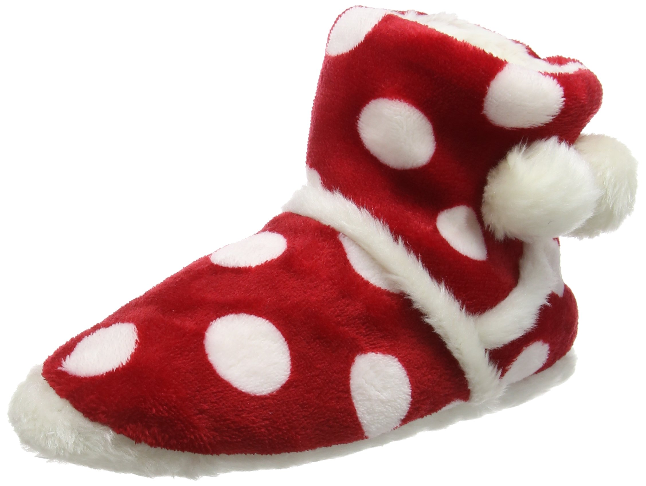 Spot OnWomen's Pom Slipper Hi-Top