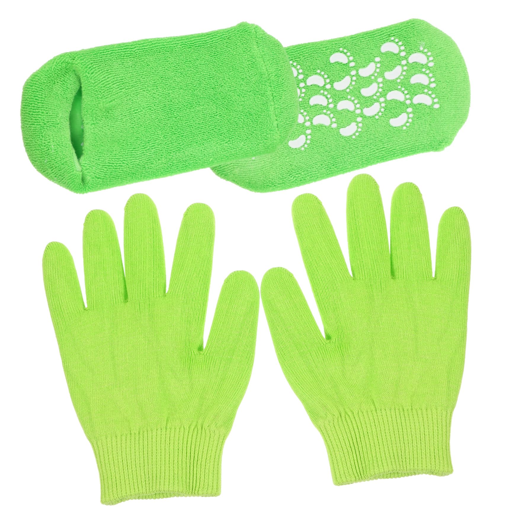 HAPINARY Moisturizing Gloves Socks Set for Women Foot Gloves Hand and Foot Care Kit