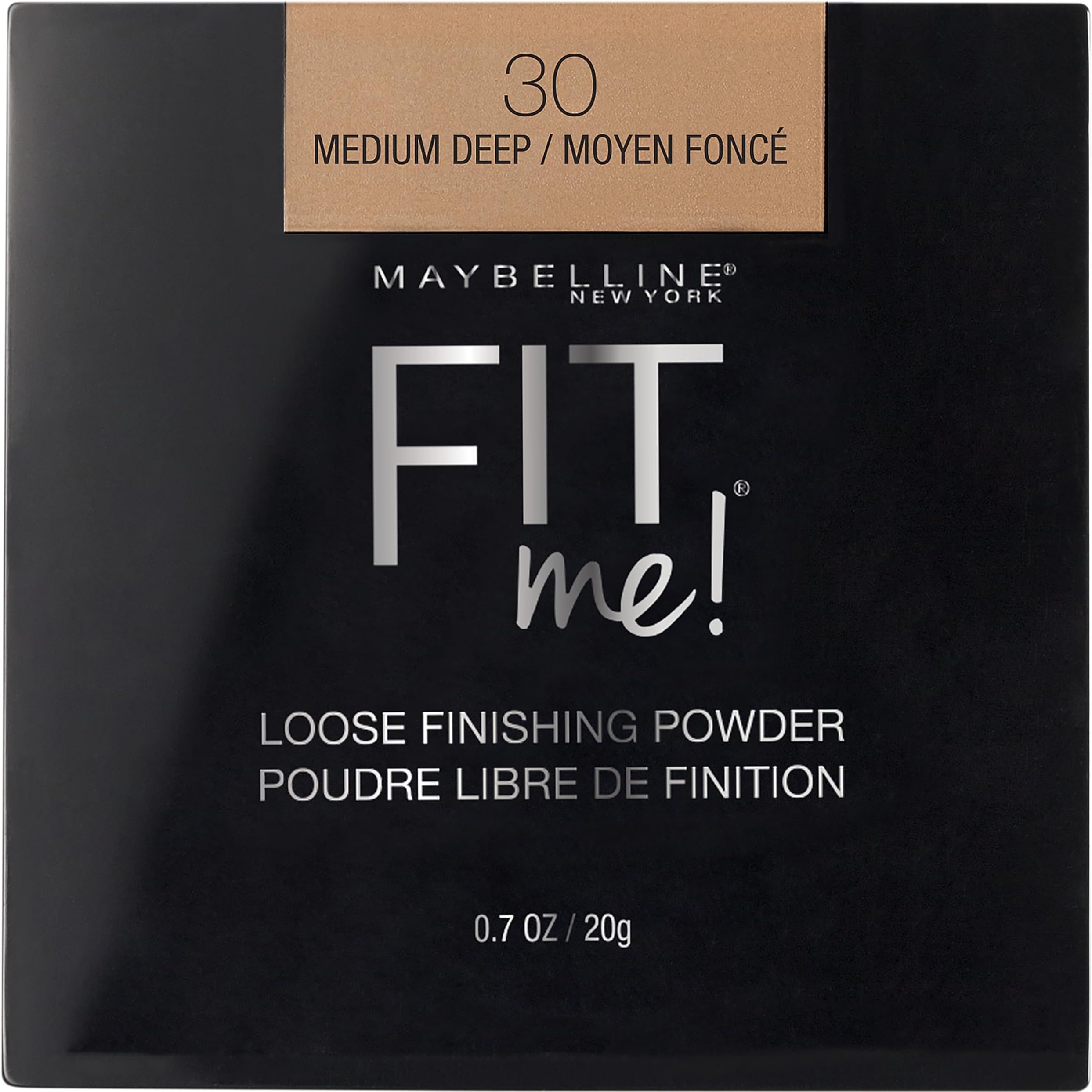 MAYBELLINE - Fit Me Loose Finishing Powder, Medium Deep - 0.7 oz. (20 g)
