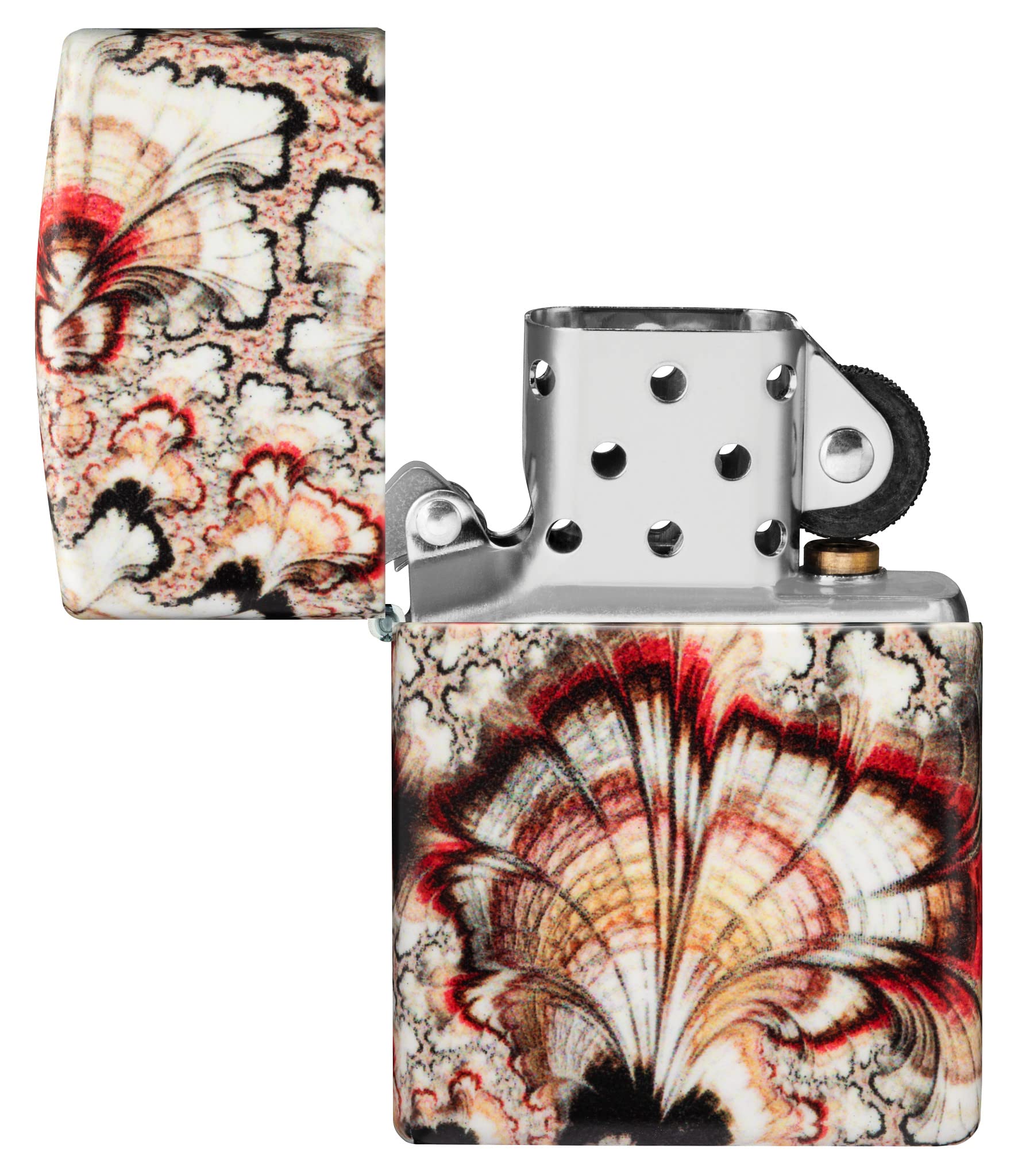 Zippo Sturmfeuerzeug - Mushroom, 540°, Color Image - Nachfüllbar - Wiederverwendbar - Windfestes Design - Geschenkbox - Made in USA