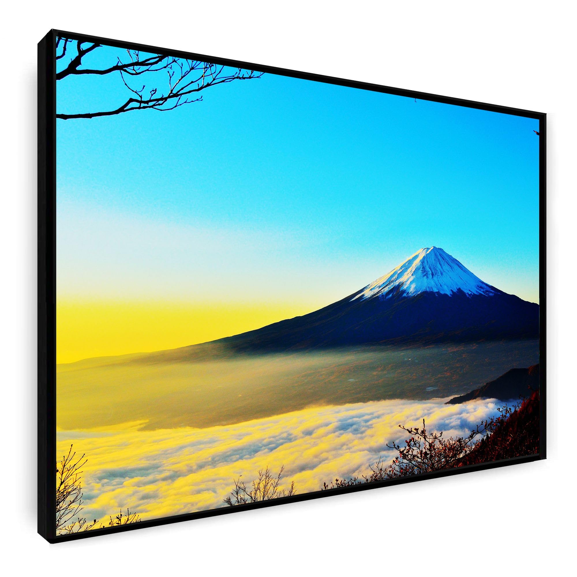 Amazon.co.jp: LUHSICEアートパネル 風景画 富士山の絵 ポスター 絵画