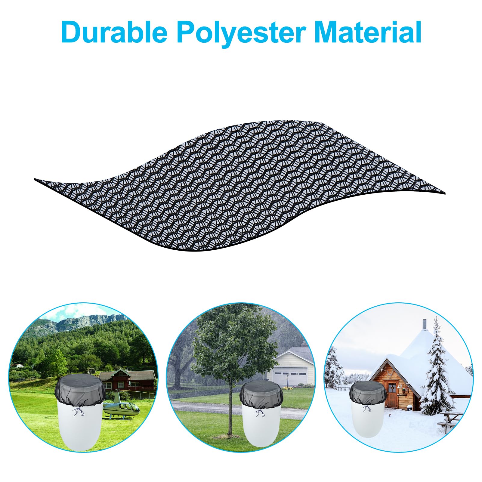Snapklik.com : Mesh Cover For Rain Barrel 1pc Rain Barrel Screen ...
