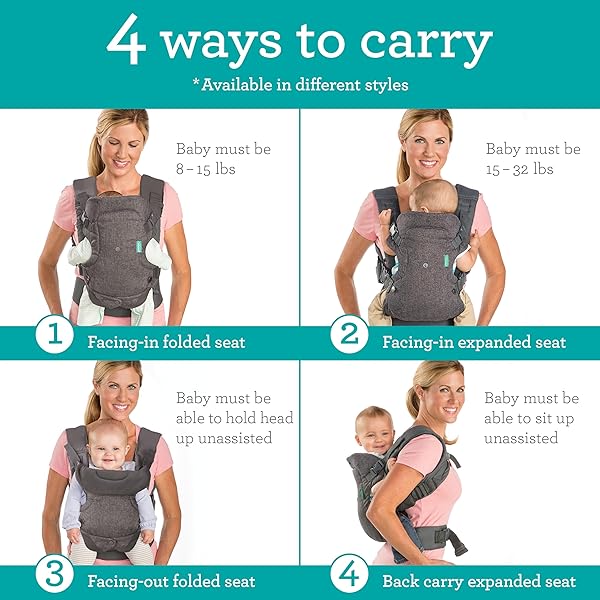 Infantino Flip 4-in-1 Convertible Carrier 2