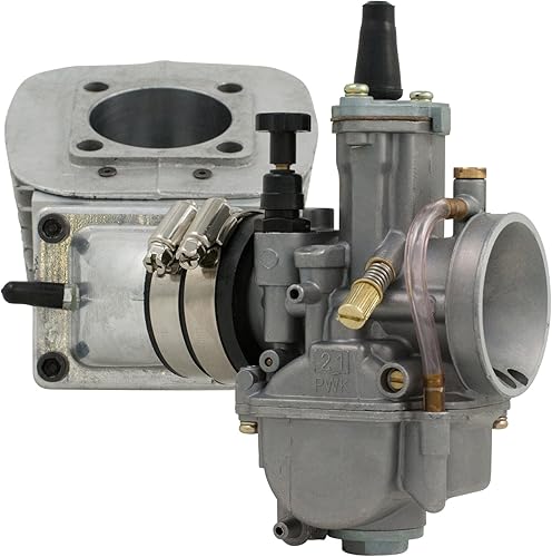 Miniatura 8 de BBR Tuning Cuerpo de cilindro DIO de la serie Racing y ensamblaje de carburador OKO de 0.827 in de alto rendimiento